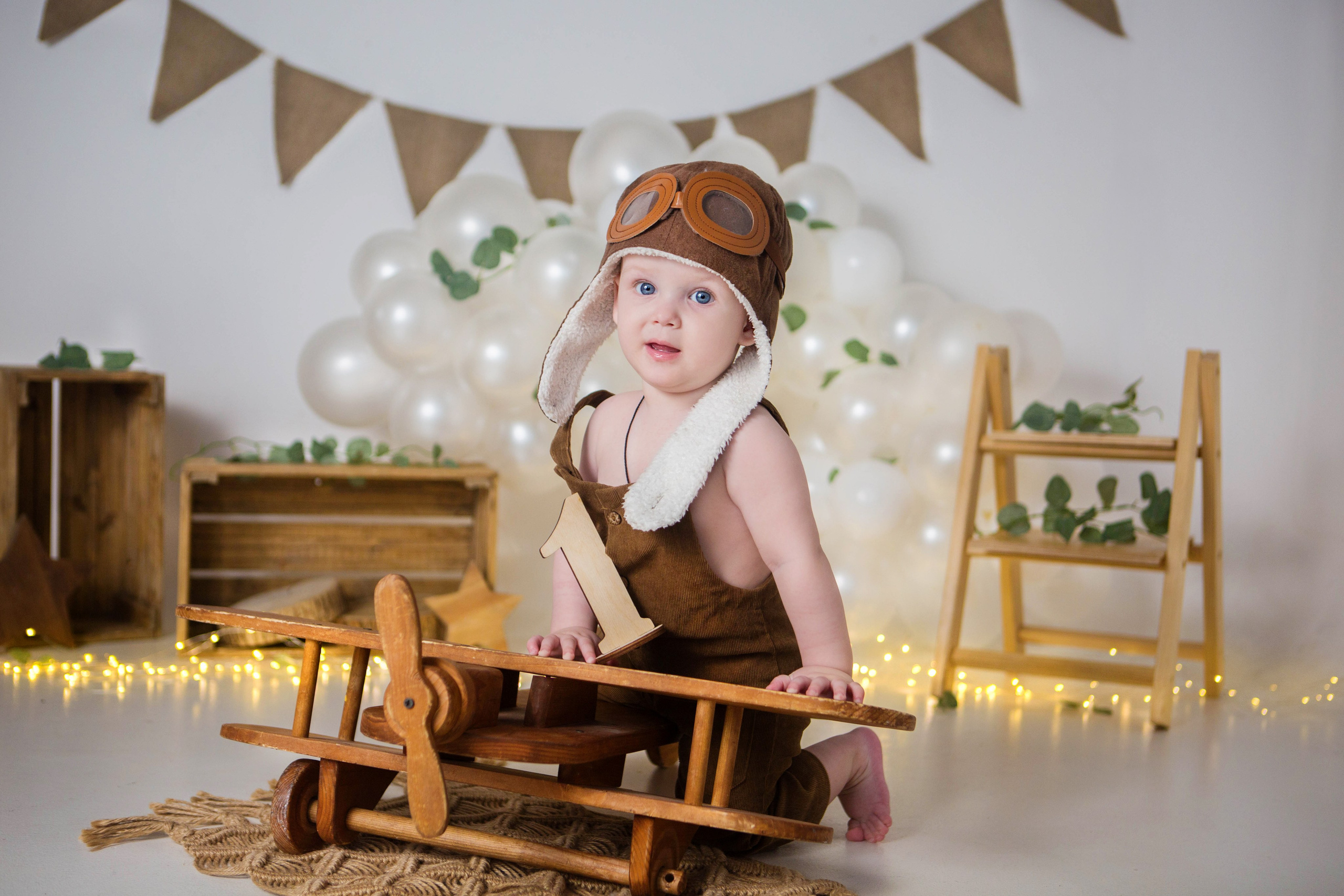 Макар, 1 год. Фотостудия «Антураж». Свадебный семейный и детский фотограф в Краснодаре Карина Федоровская