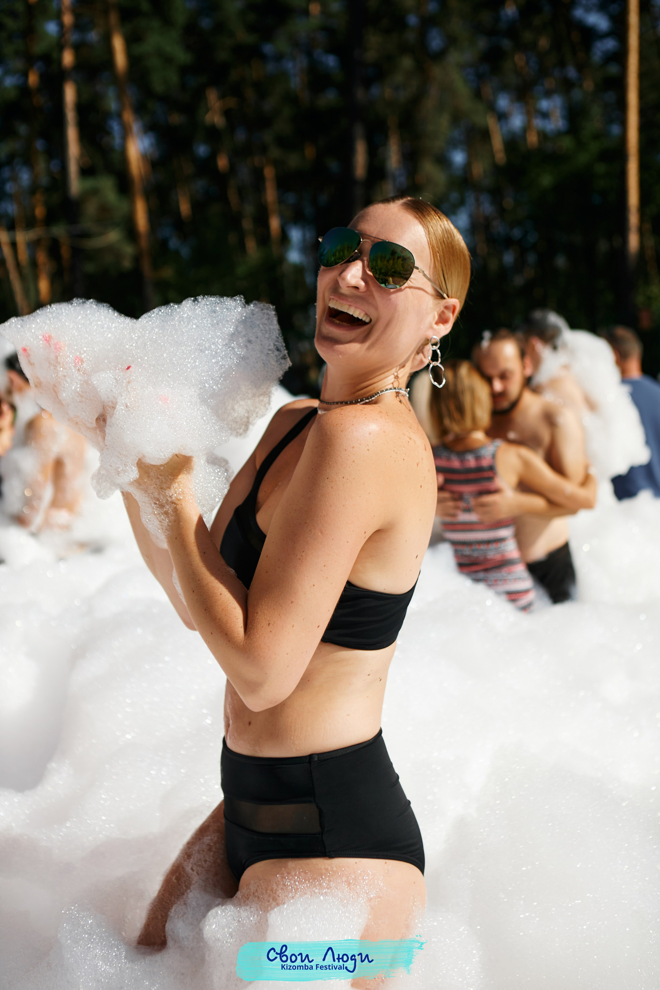 Foam party. Свадебный фотограф