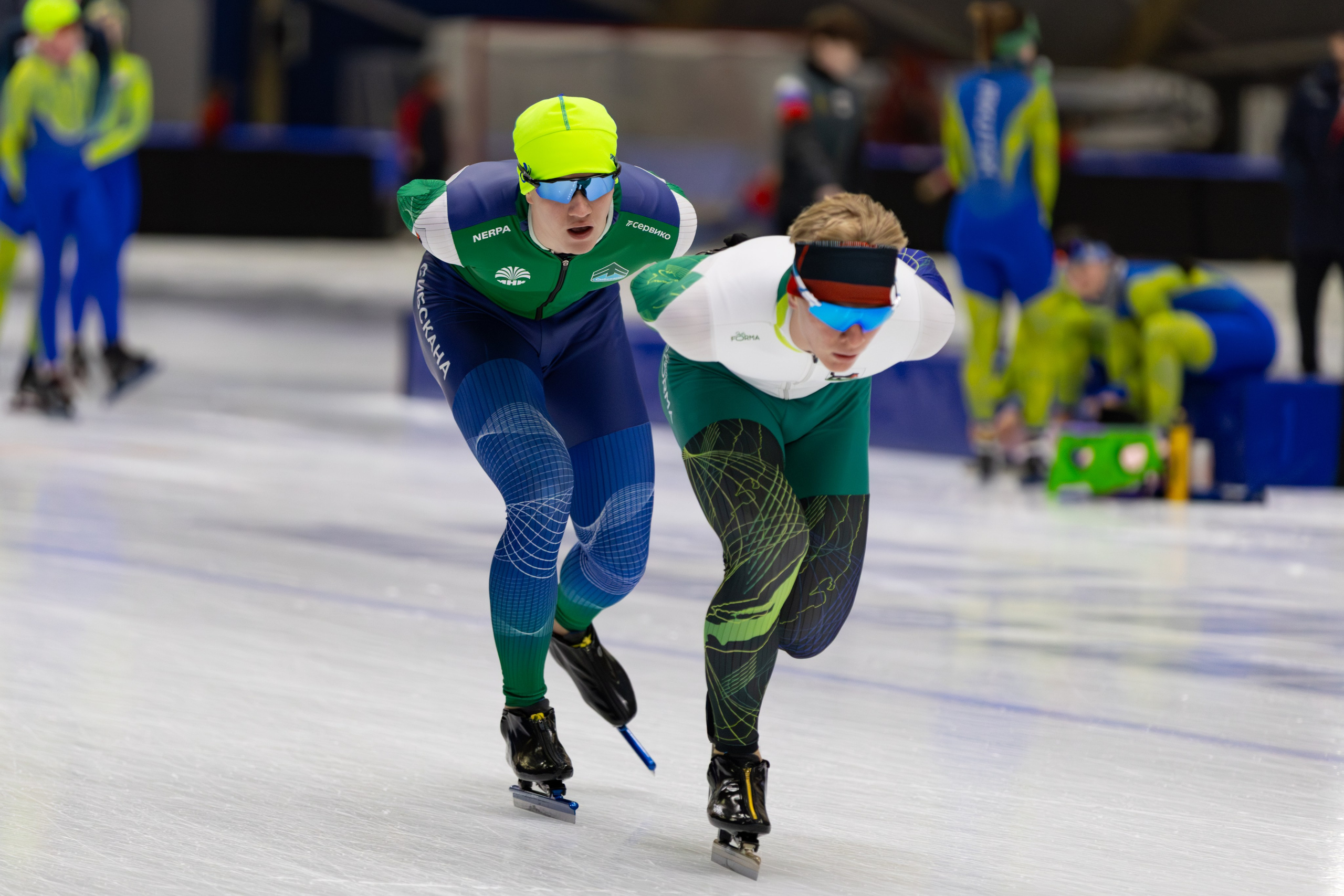 Тренировки. Конькобежный спорт. Иркутск, 2026. Спортивная съемка Мария Царфати