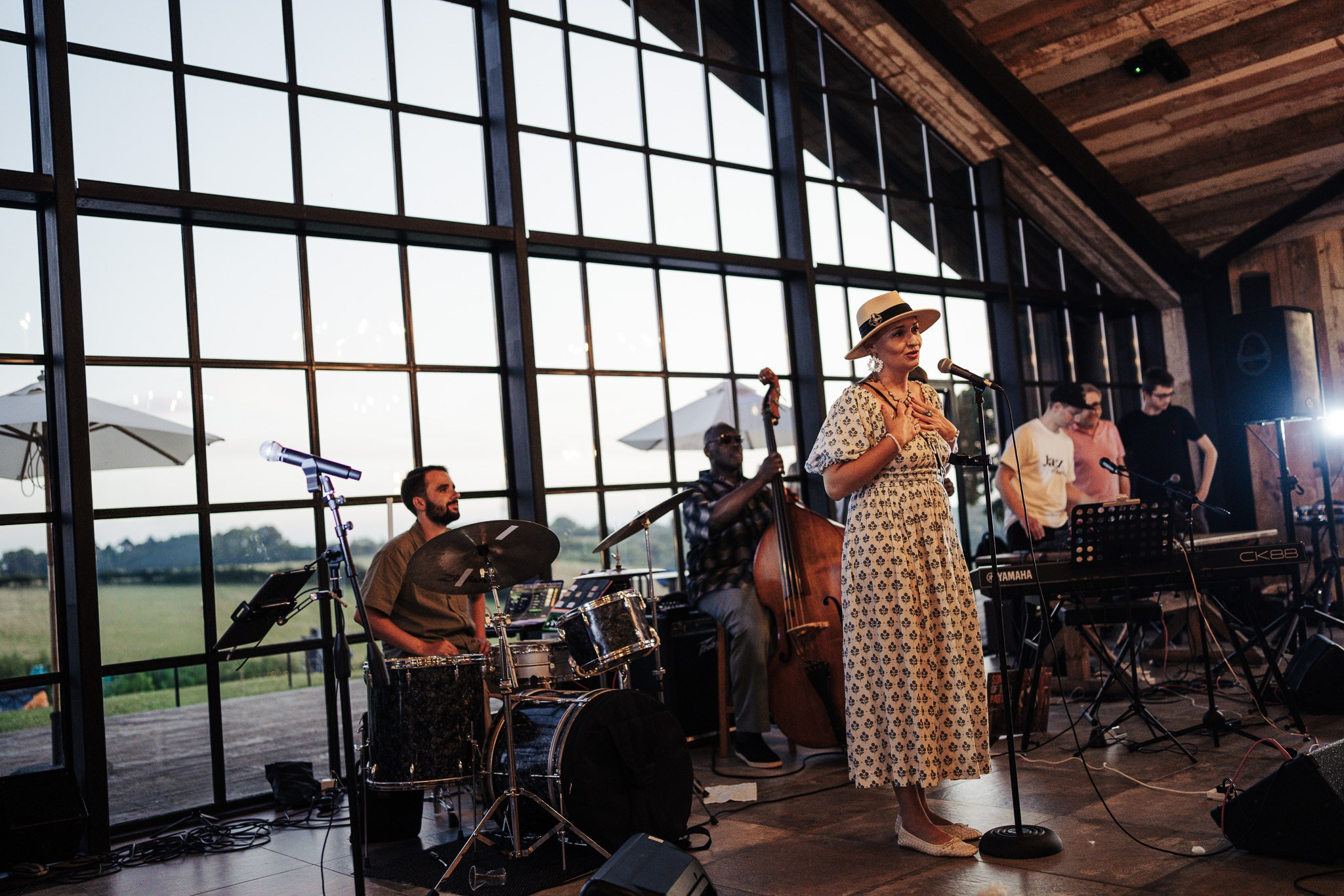 Jazz the heights. Photographer in London Marina Fesenko