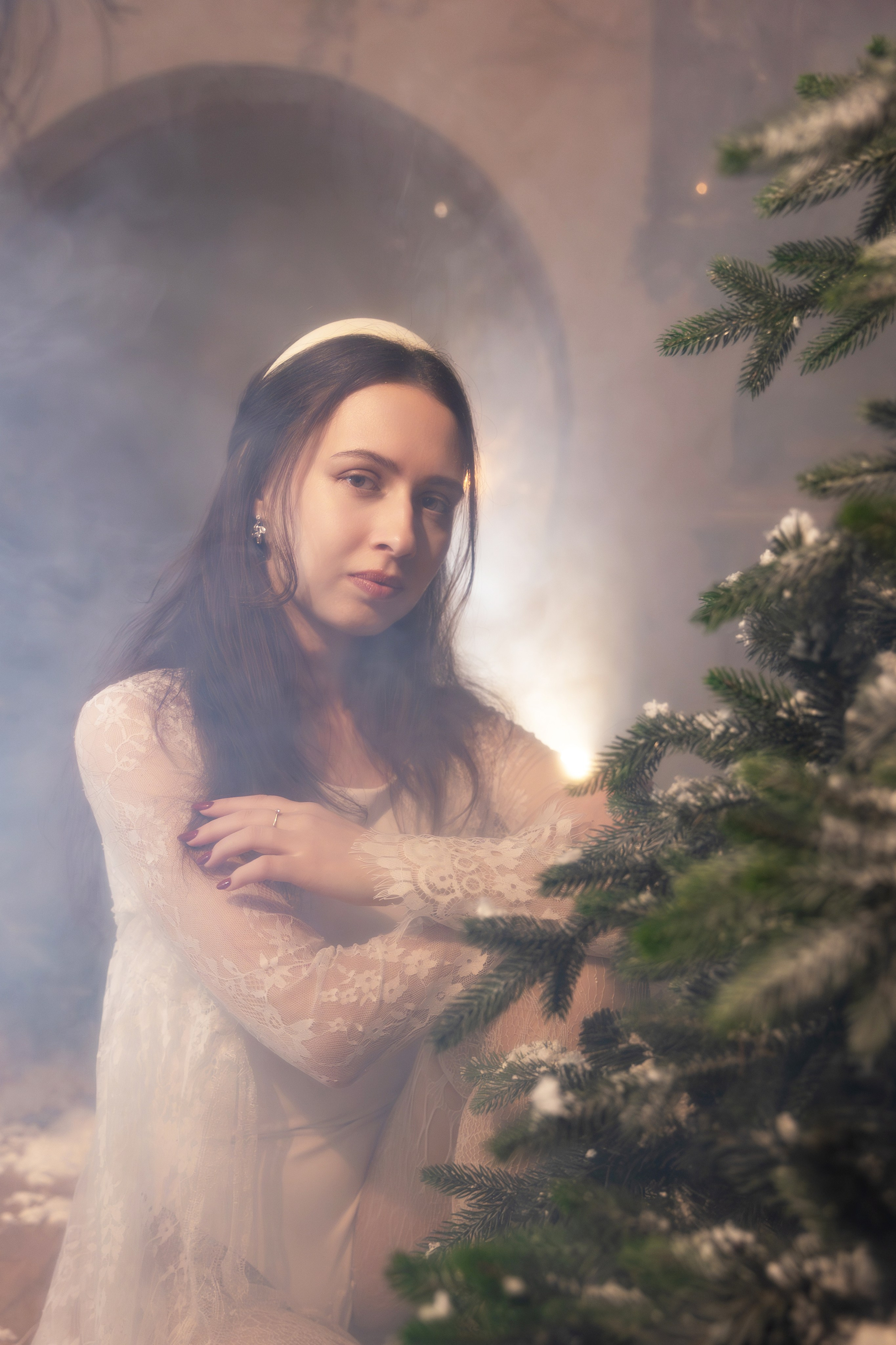 Зимняя сказка на чердаке. Семейный и женский фотограф в Москве Надежда Воробьева