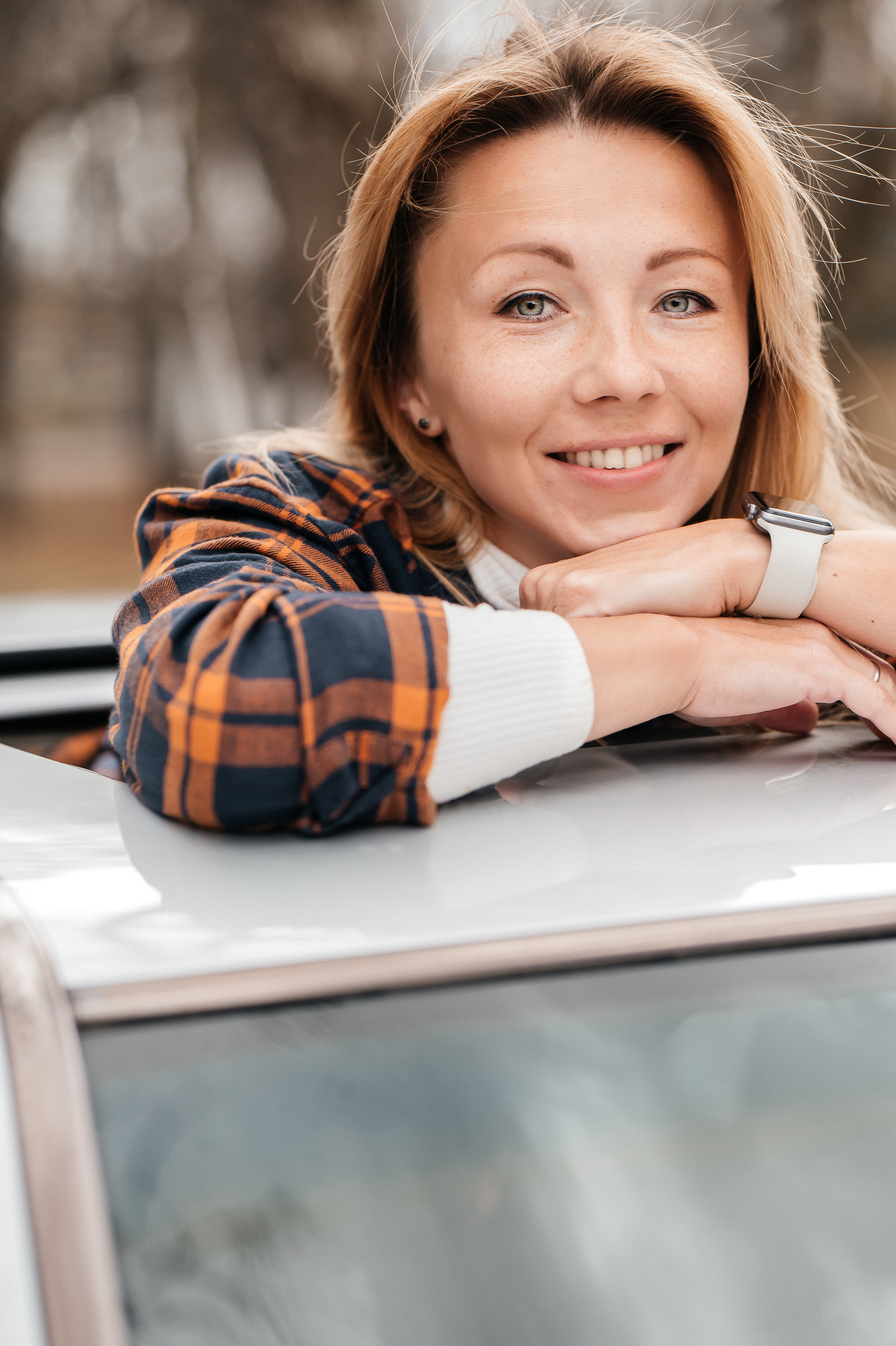 Осенняя прогулка и ретро авто. Семейный и детский фотограф в Туле