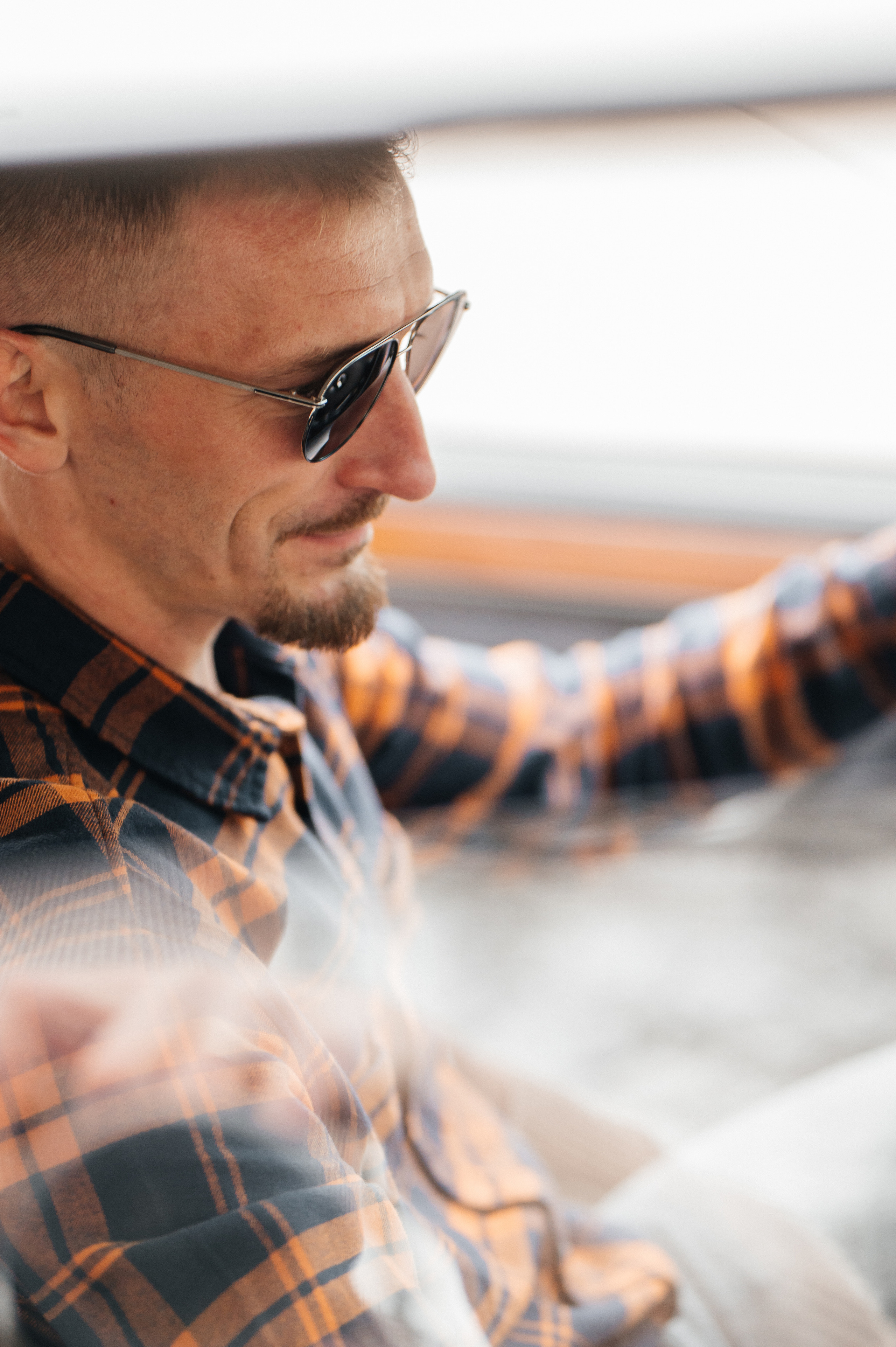 Осенняя прогулка и ретро авто. Семейный и детский фотограф в Туле