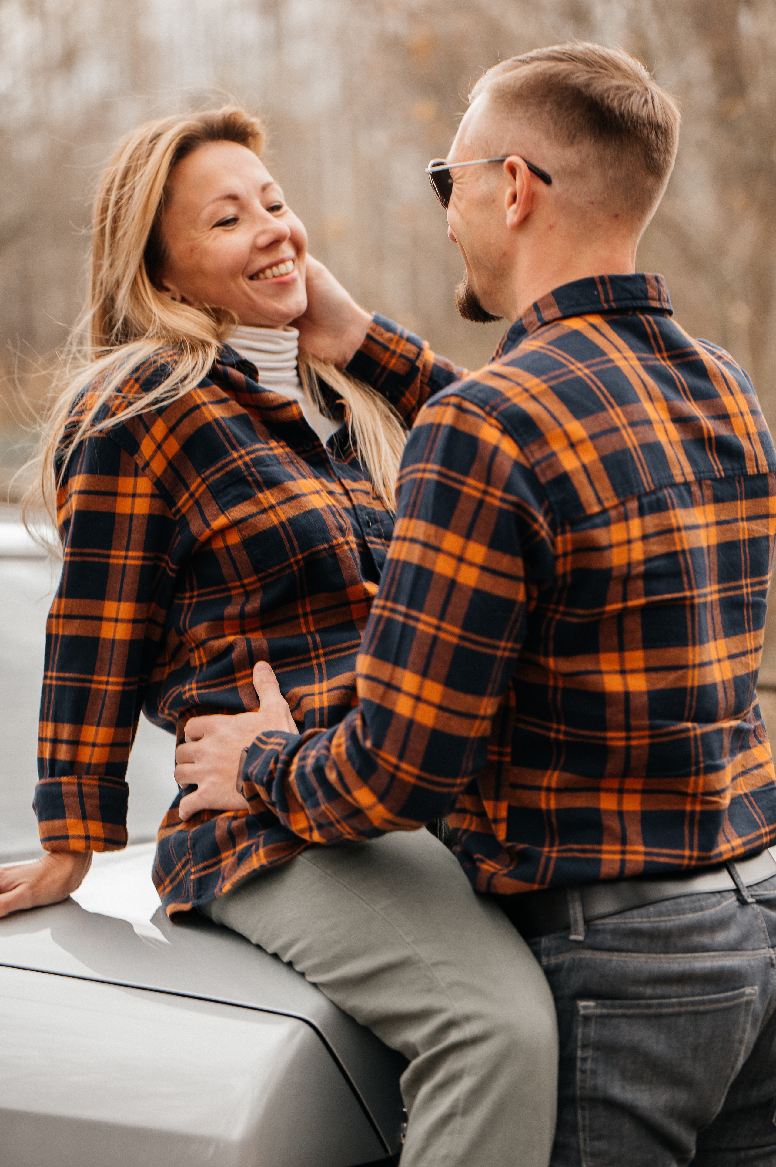Осенняя прогулка и ретро авто. Семейный и детский фотограф в Туле