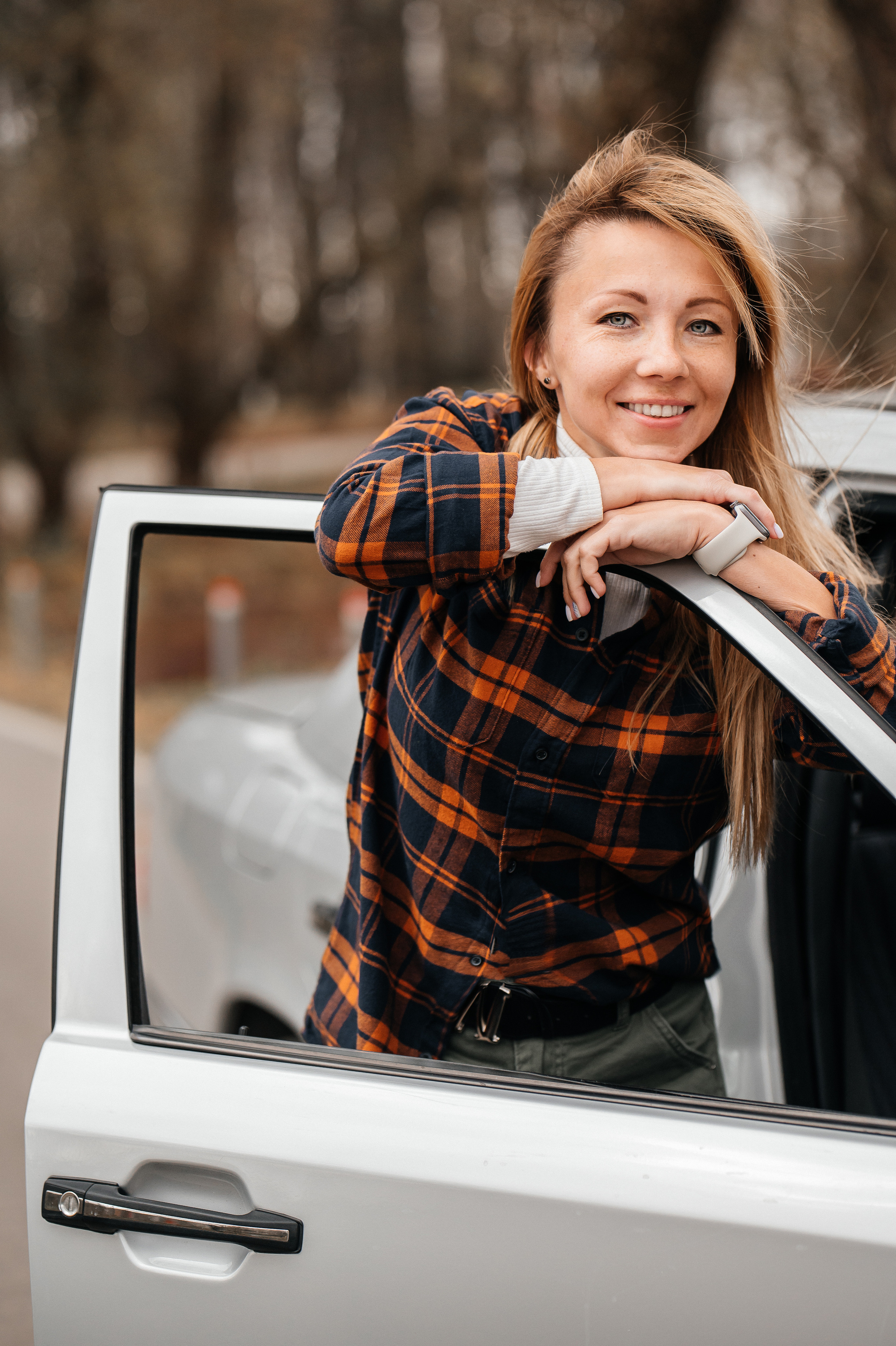 Осенняя прогулка и ретро авто. Семейный и детский фотограф в Туле