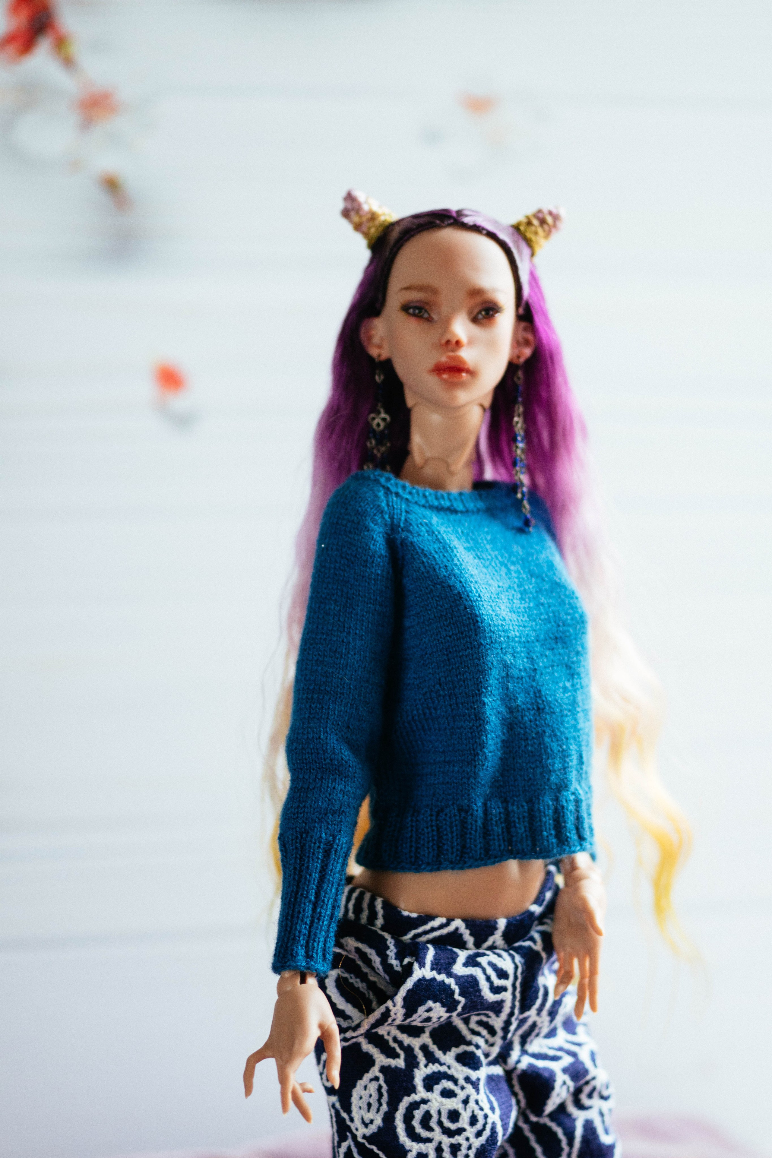 2023 и ранее. Ombra di seta — эксклюзивная одежда ручной работы для авторских кукол