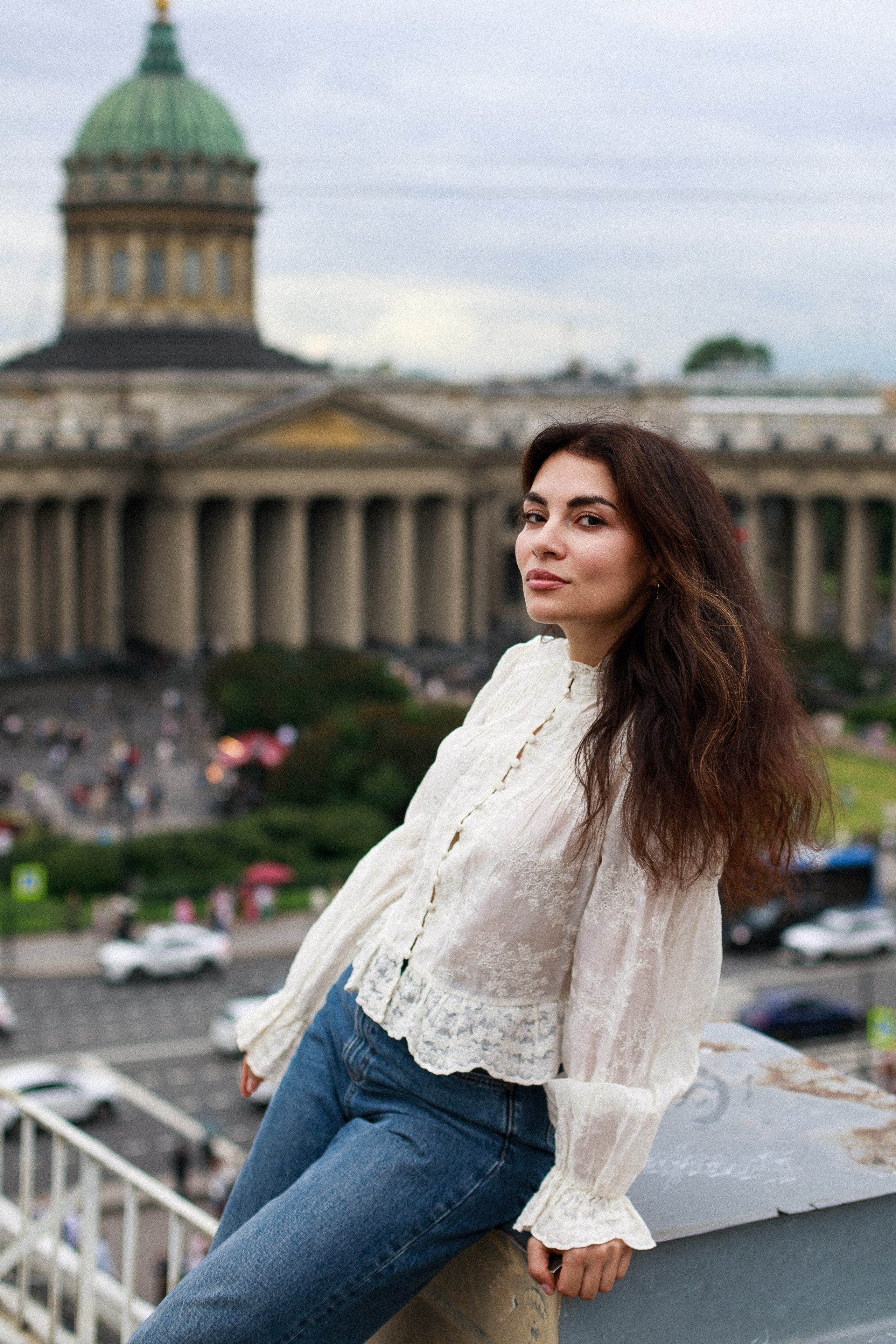 Прогулка у Казанского собора с Ириной. Фотограф в Санкт-Петербурге Таня Михайлова