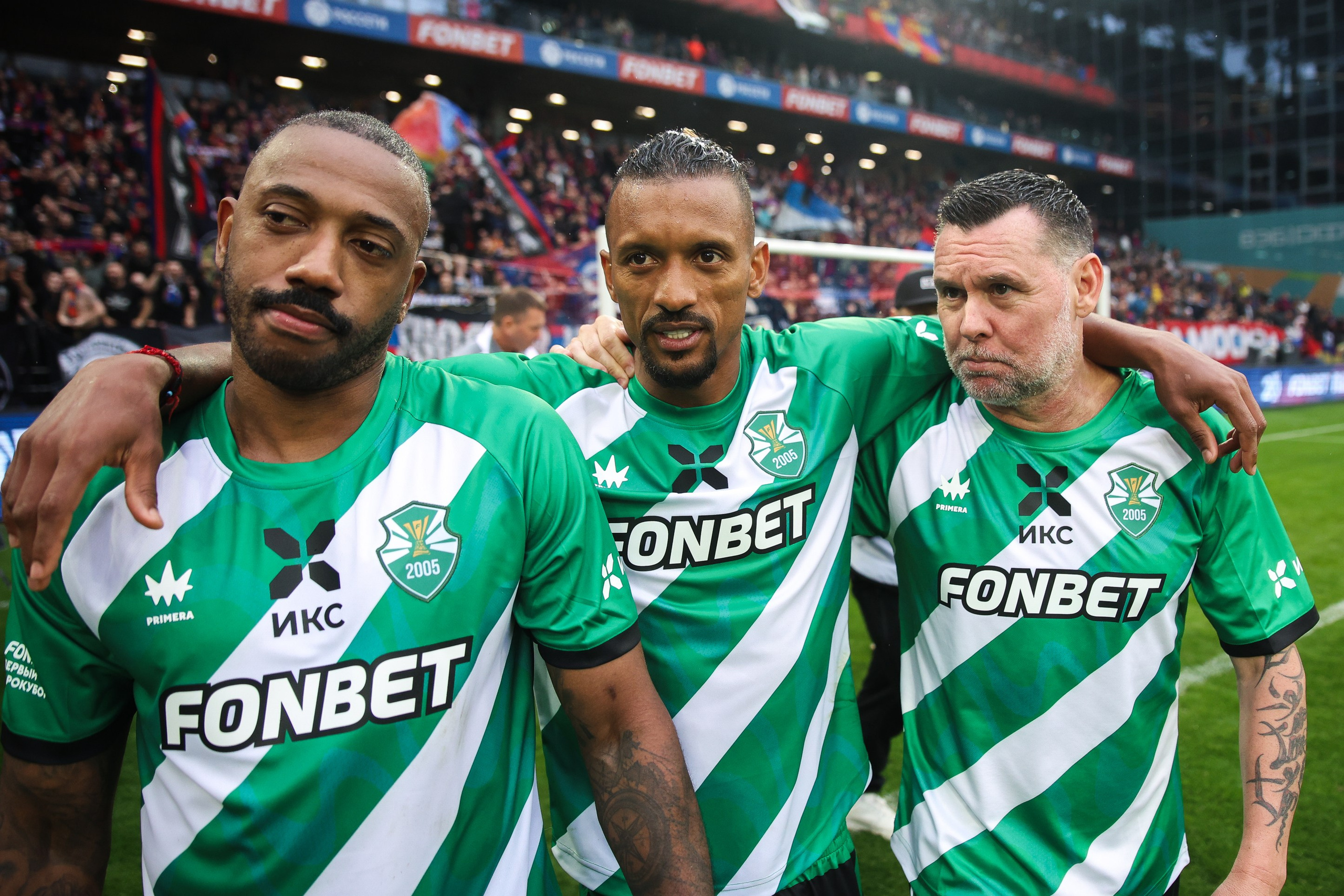 Гала-матч 20 лет Кубку УЕФА. Фотограф Иван Косарев