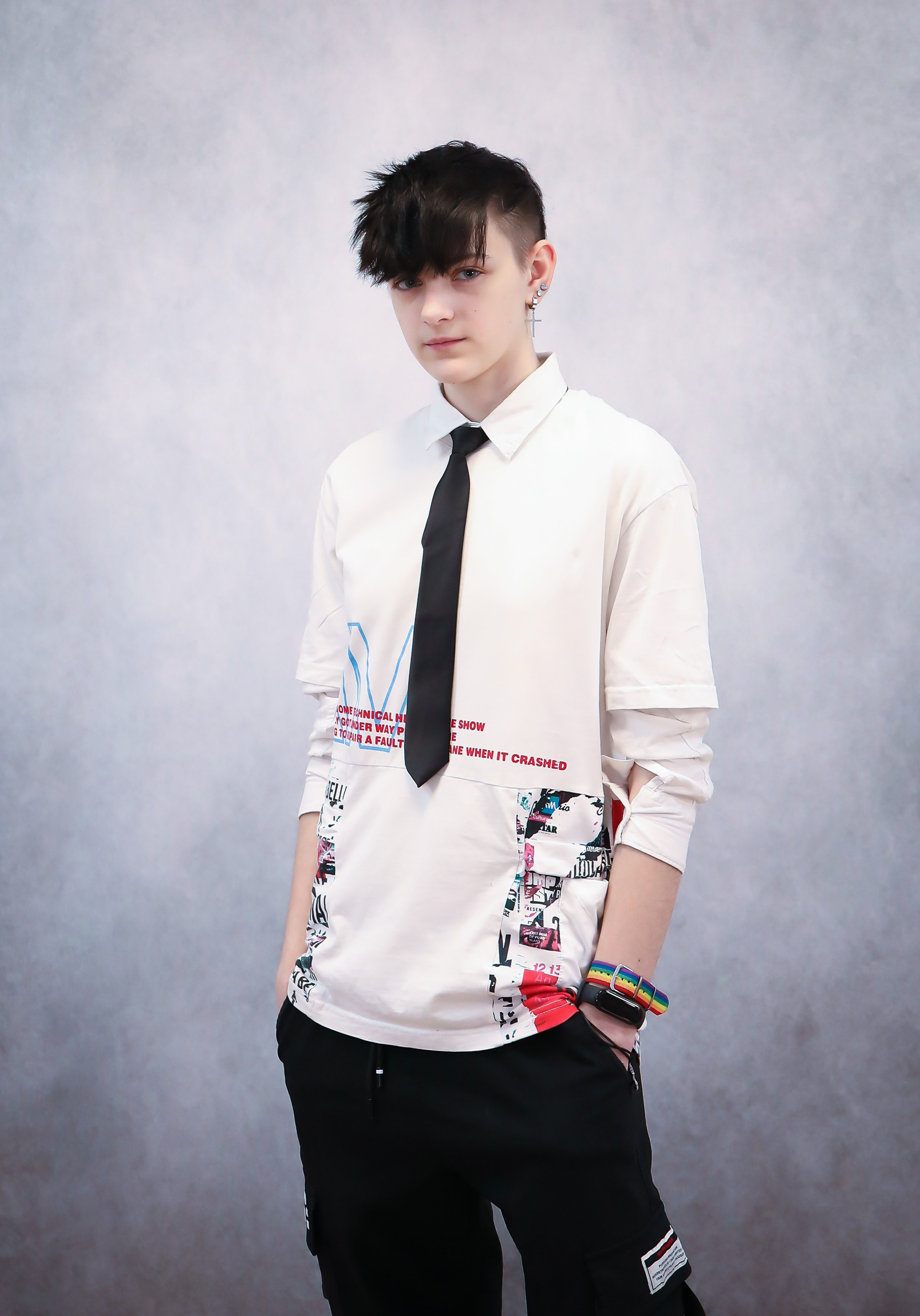 Старшая школа / Общее фото класса и портрет ребенка. Главная