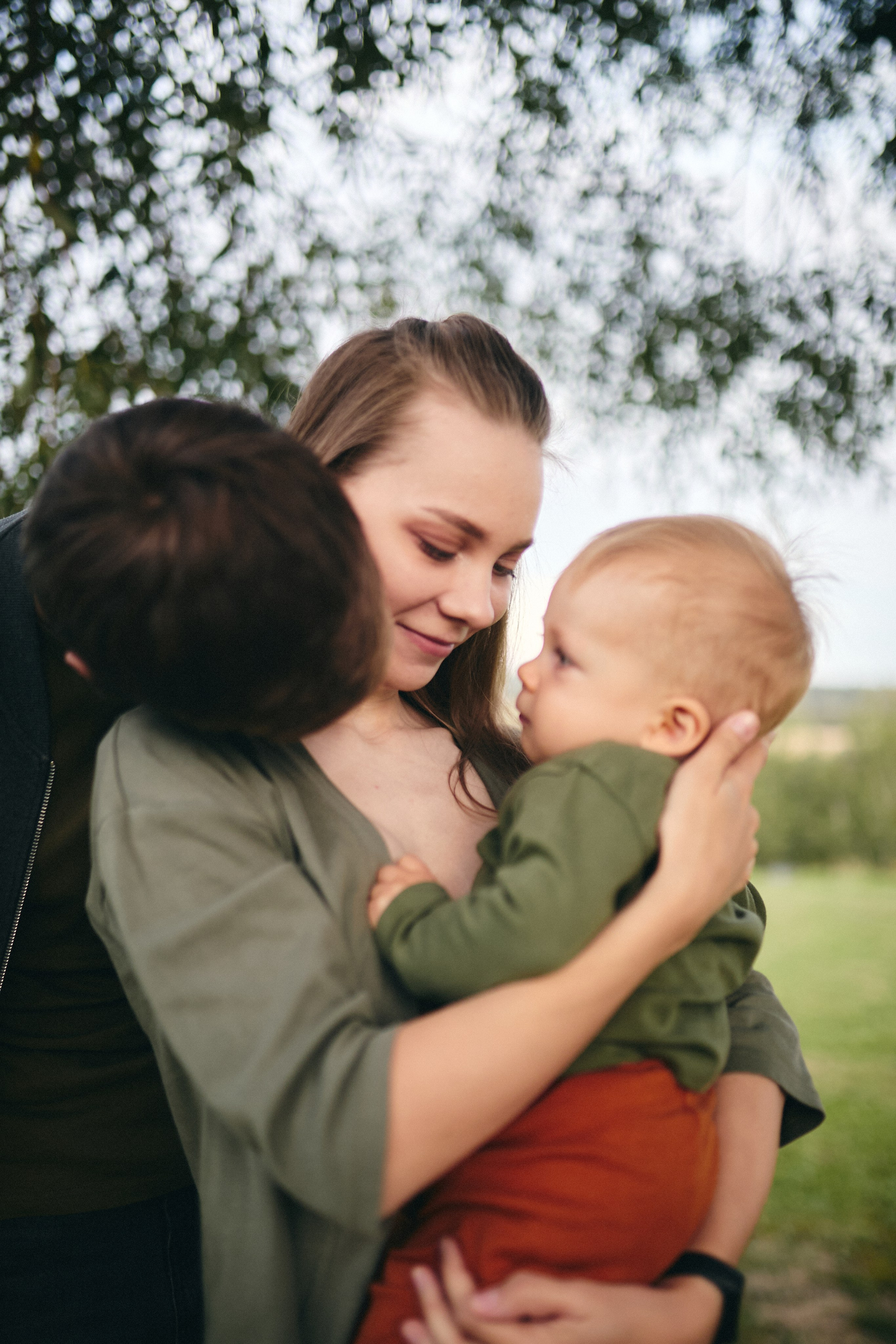 Кристина, Леша и Стёпа. Фотограф София Комкина