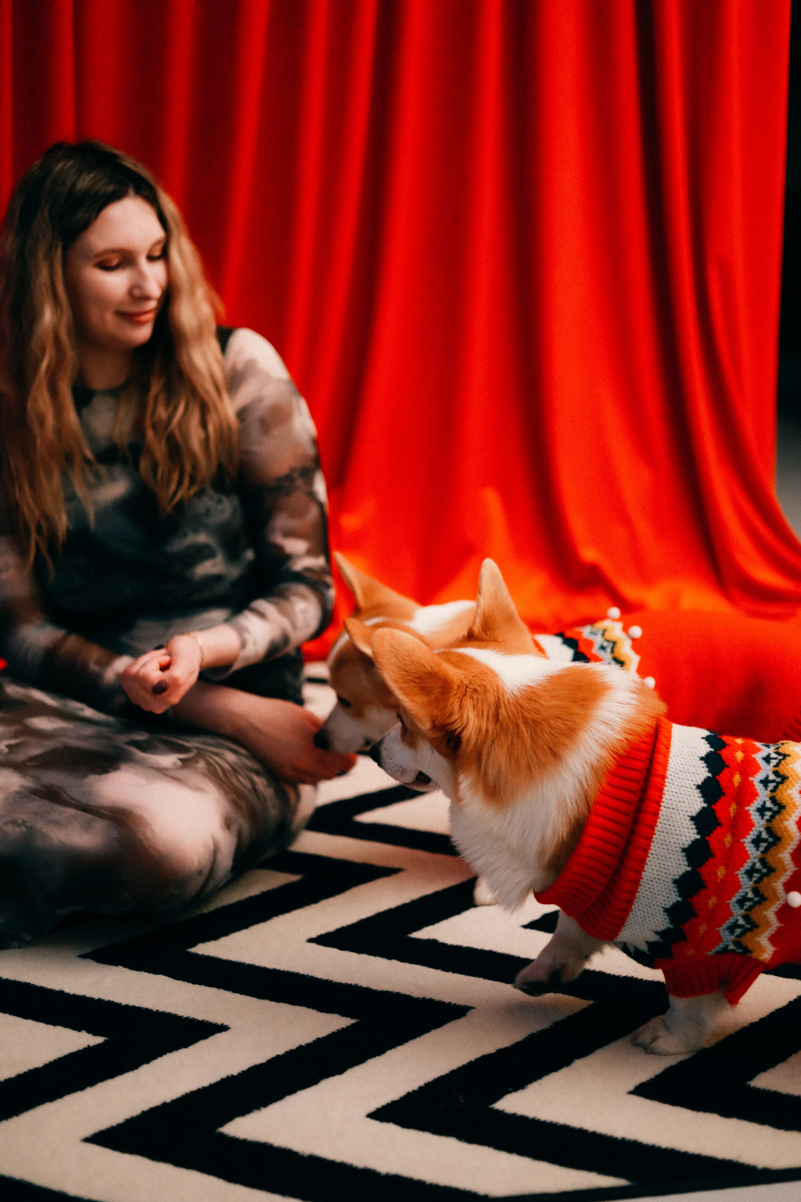 Оля, Антон и сыновья. Фотограф София Комкина