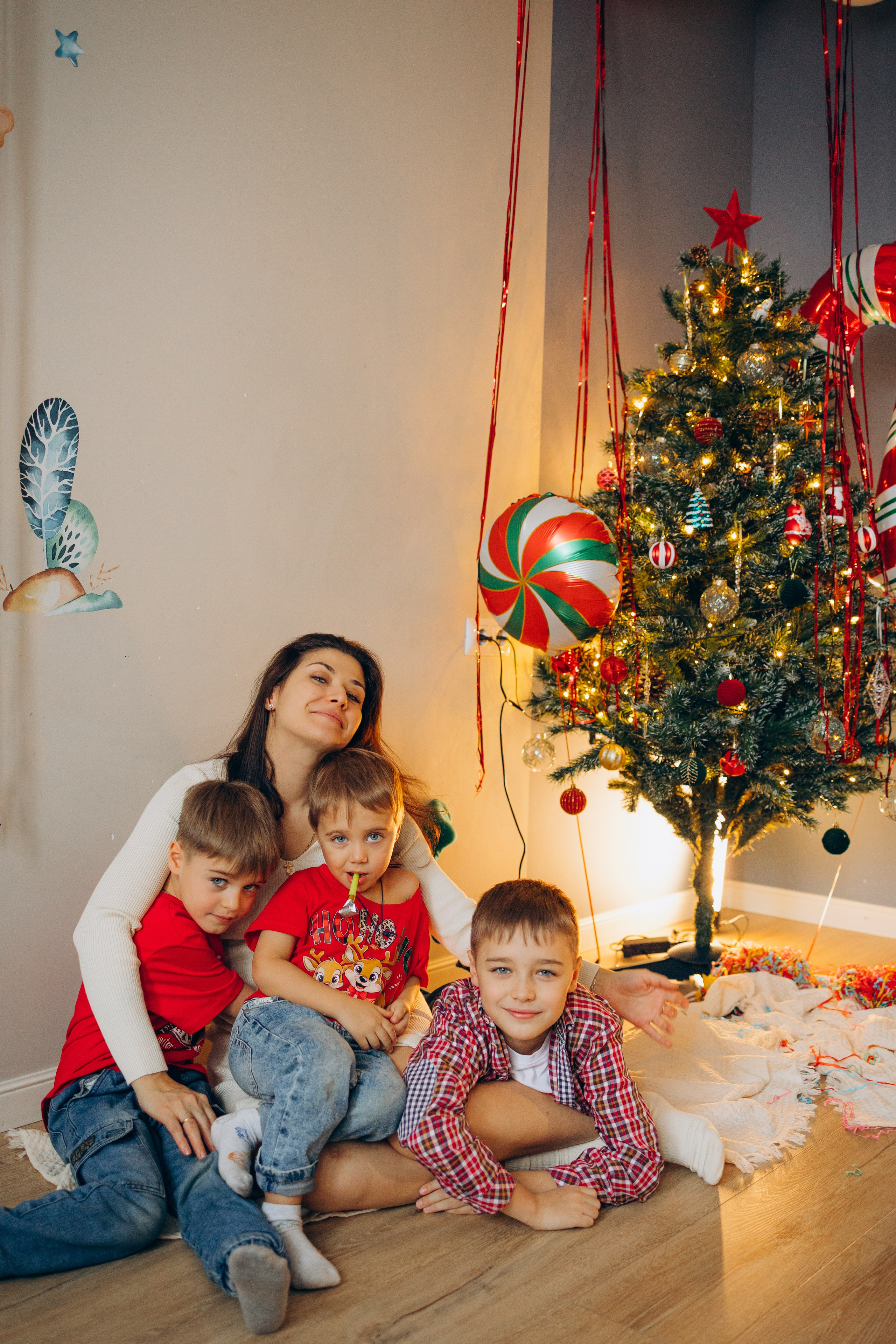 Семья — это тепло объятий и свет улыбок!. Фотограф Москва Светлана Кирюшина