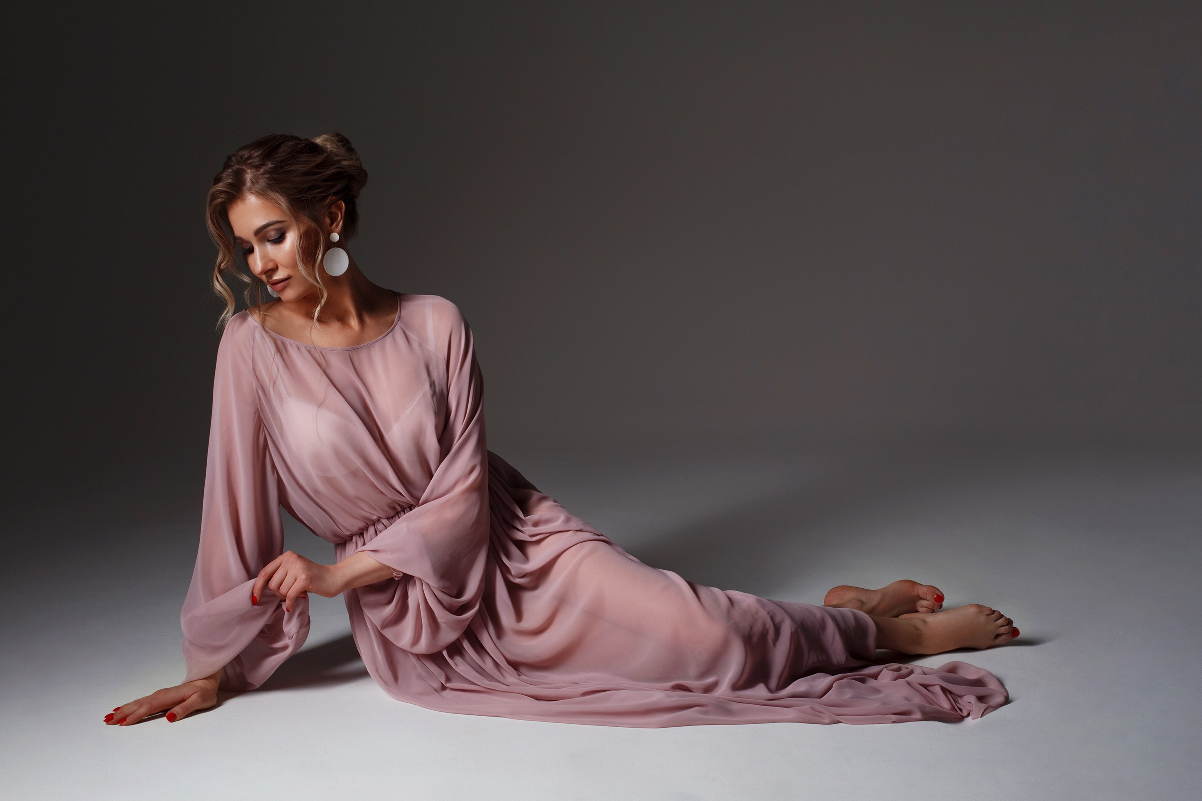 Платья длинные. Бурнаева Катя