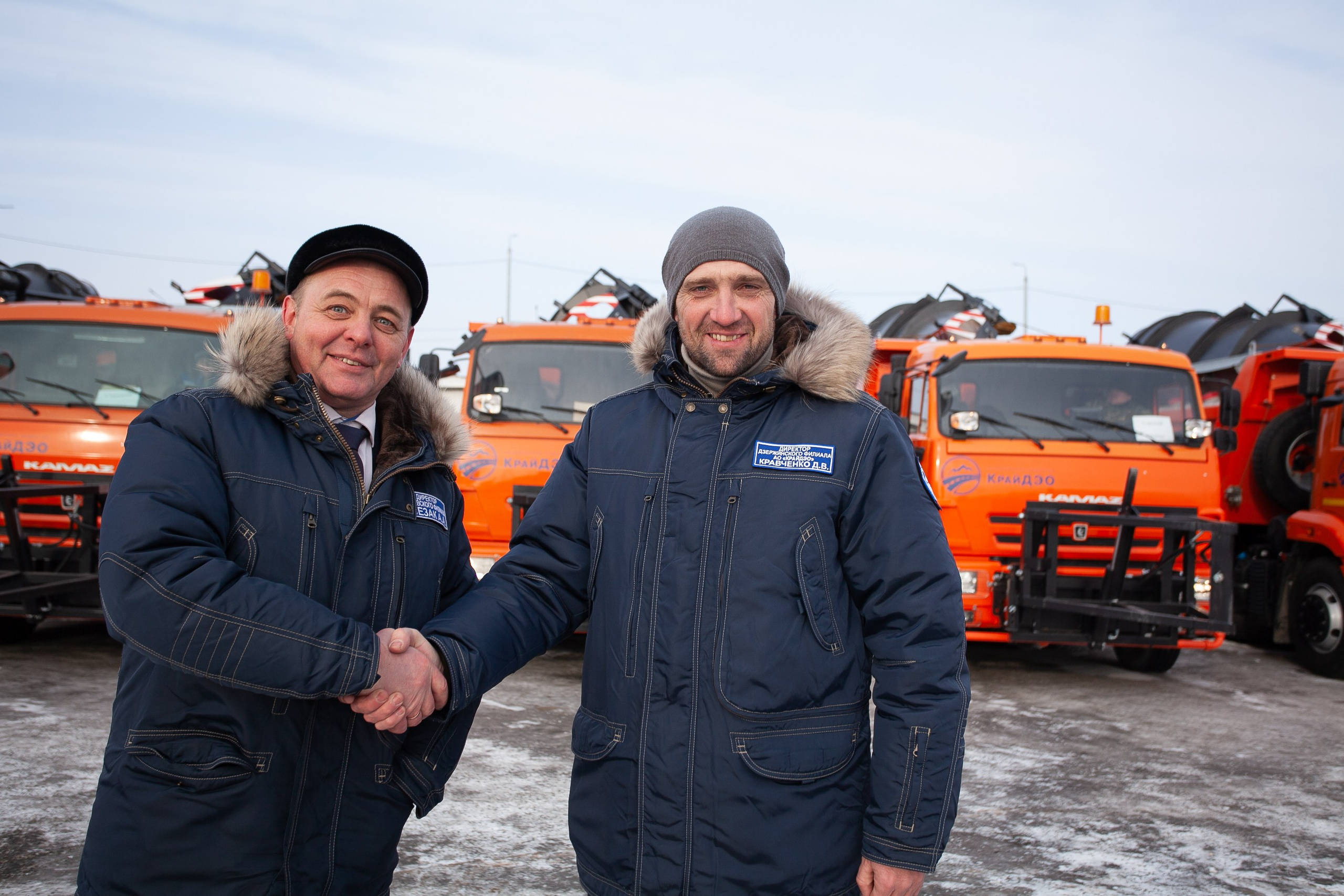 Вручение автотехники КрайДЭО. Фотограф Дарья Локотко в Красноярске