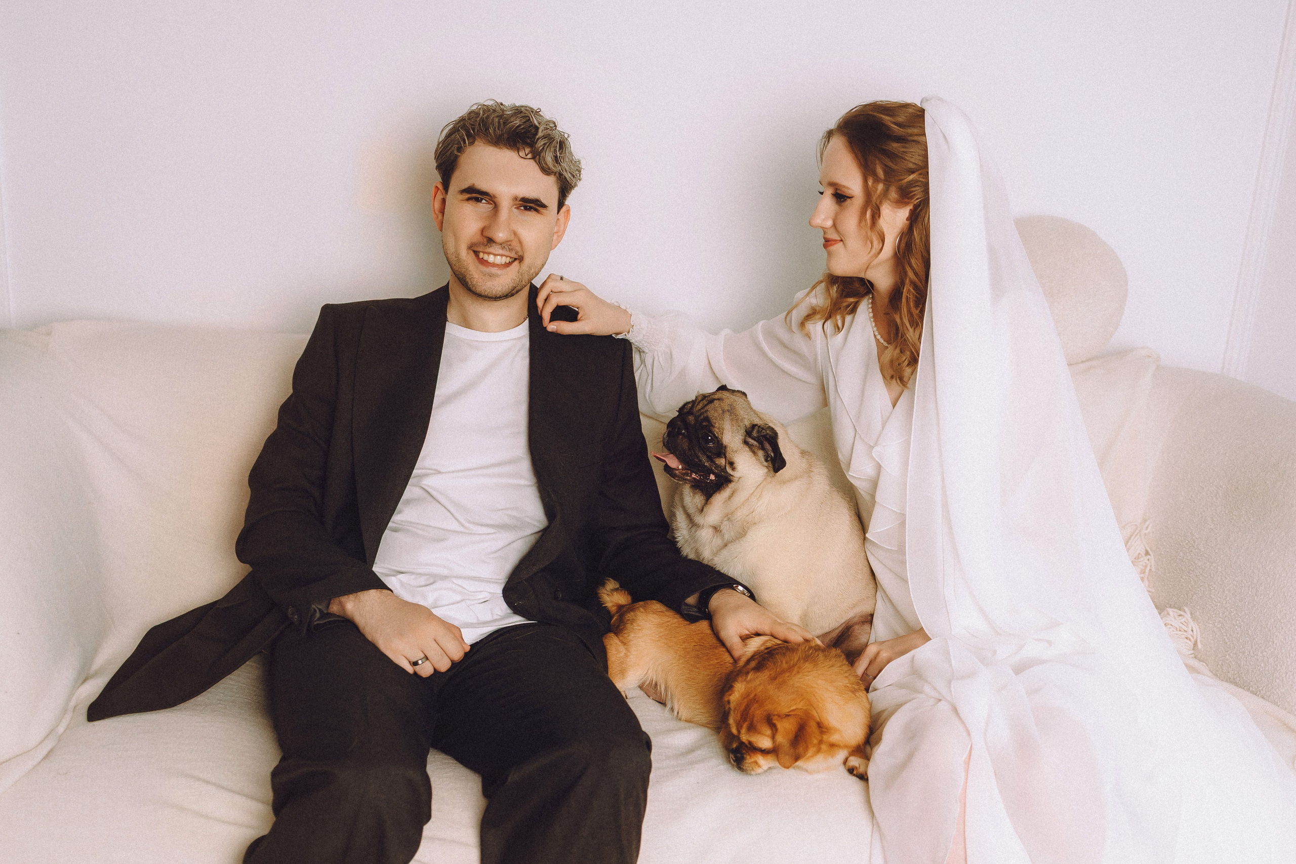 Денис, Василина, Гаврюша и Кнопка