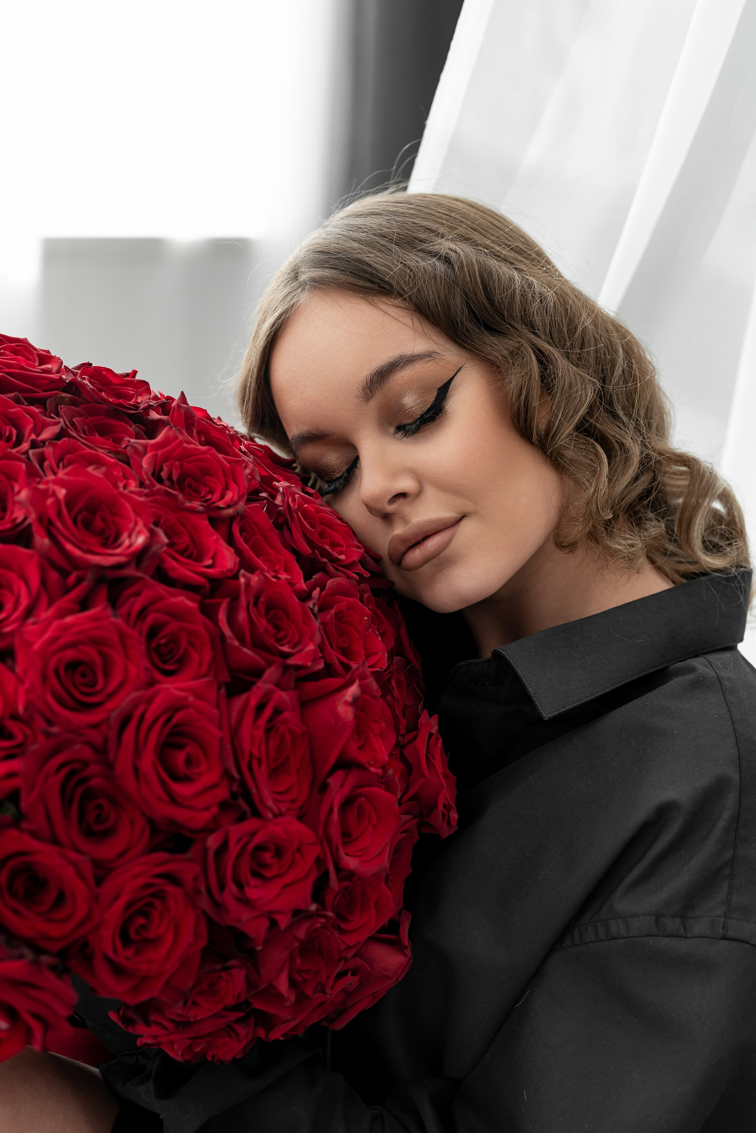Фотопроект *101 красная роза* 2025 г. Фотограф в городе Салават