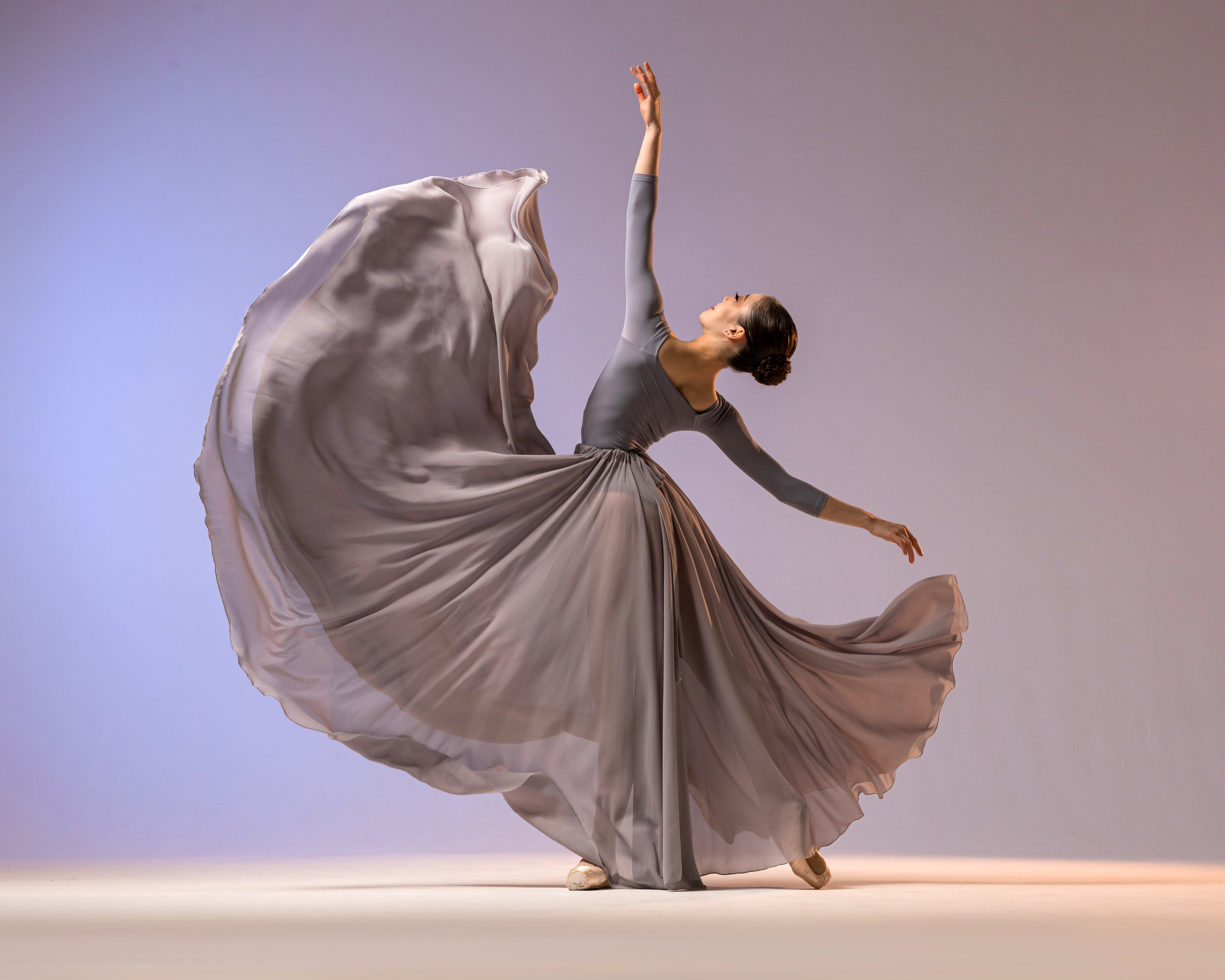 Балетная съёмка на белой циклораме и фонах. Балетный фотограф Алина Ханько — Душа Балета