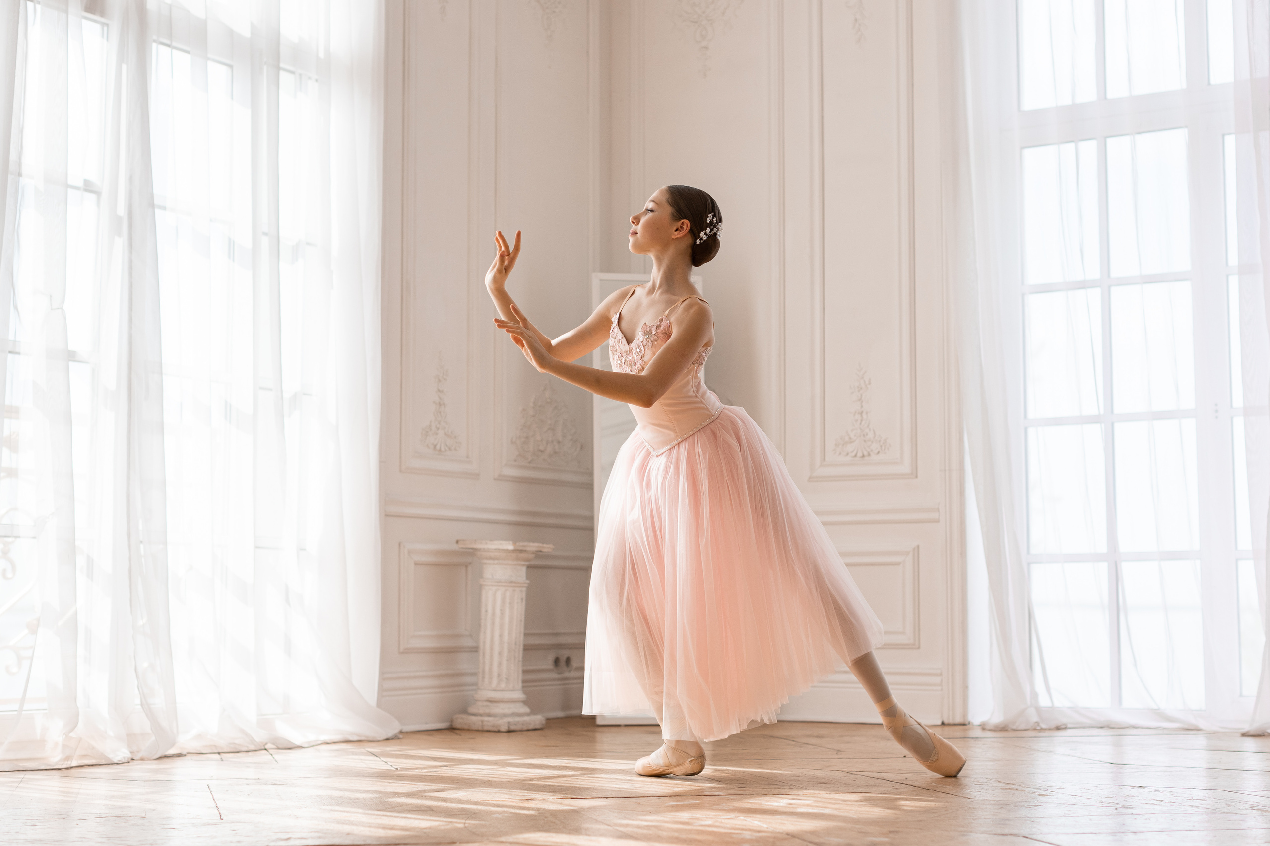 Балетное платье розовое «Сакура» напрокат бесплатно. Балетный фотограф Алина Ханько — Душа Балета