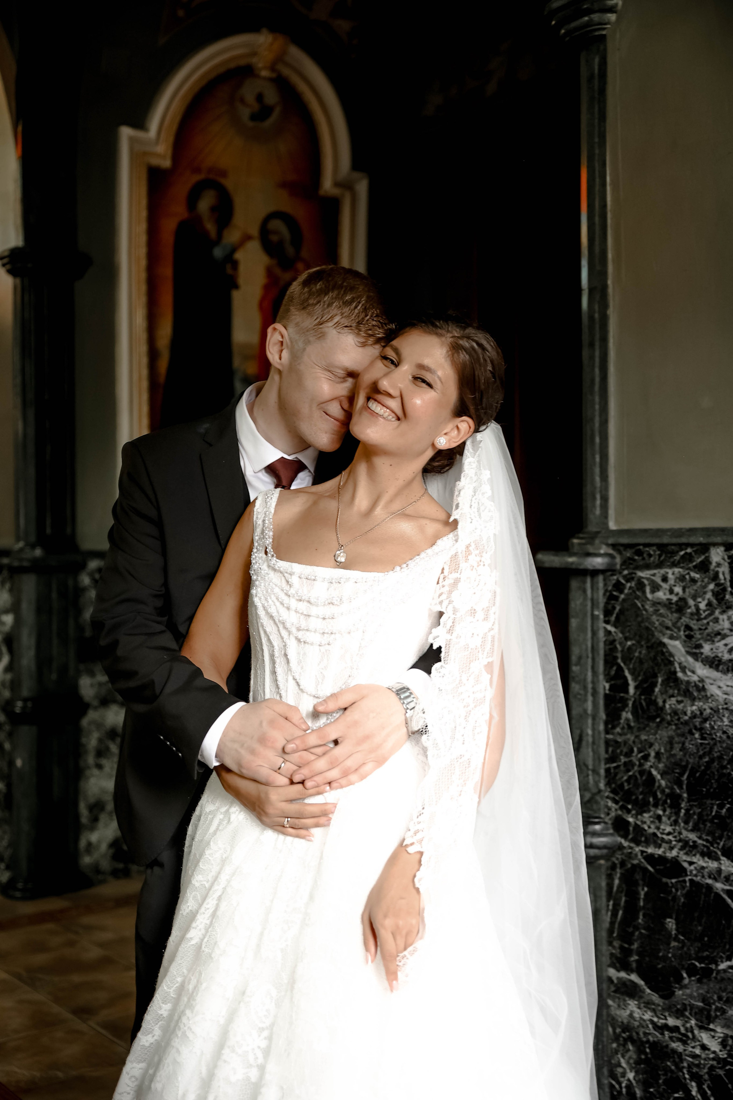 Иван и Дарья в храме Всех Святых. Фотограф в Москве и любой точке земного шара Алёна Вялова (Чулкова)