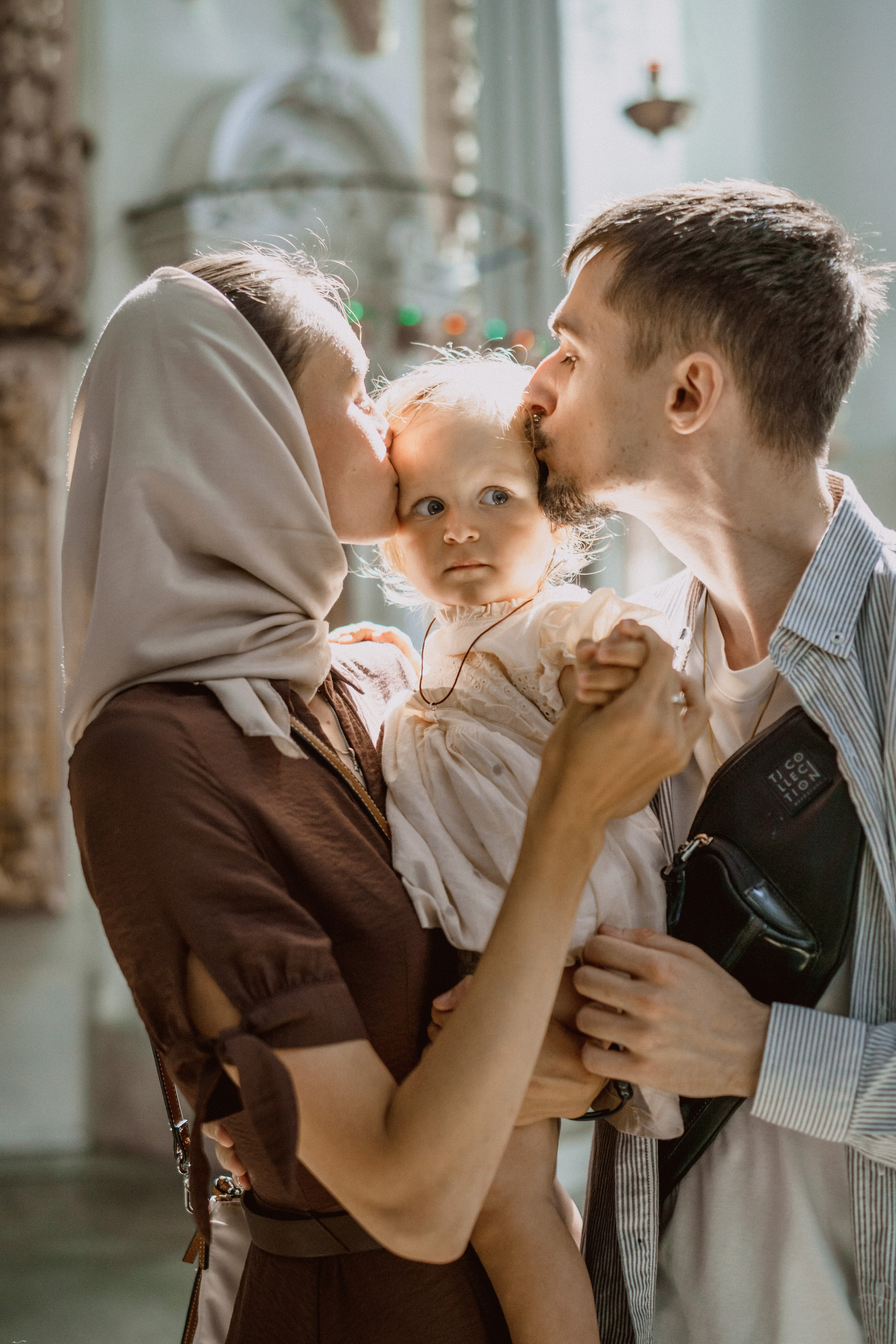 Крещение в Троице-Измайловском соборе. Семейный фотограф и видеограф Алёна Ким