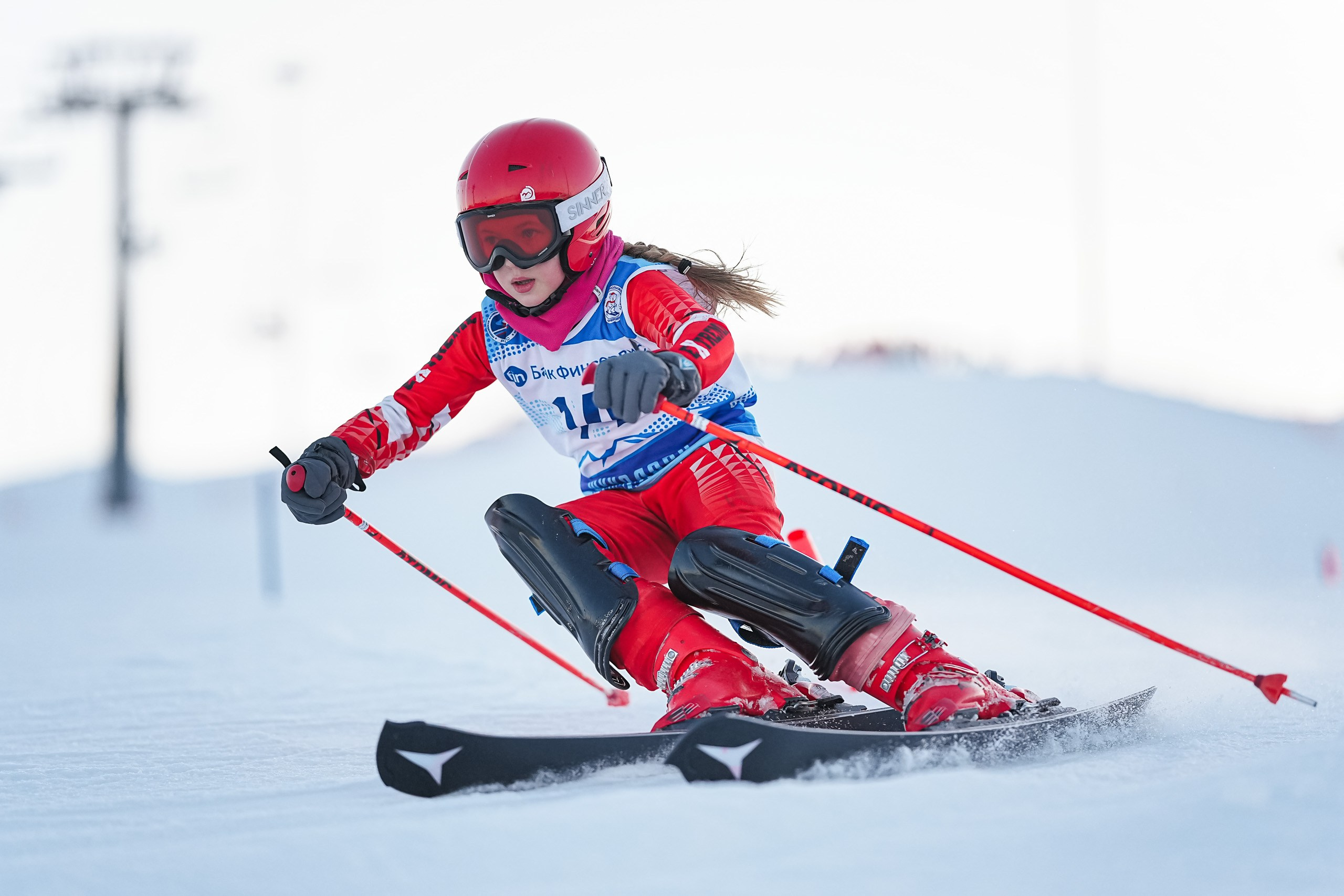 SL (Slalom) - Слалом. Соревнования по горнолыжному спорту. Московская область, Шуколово
