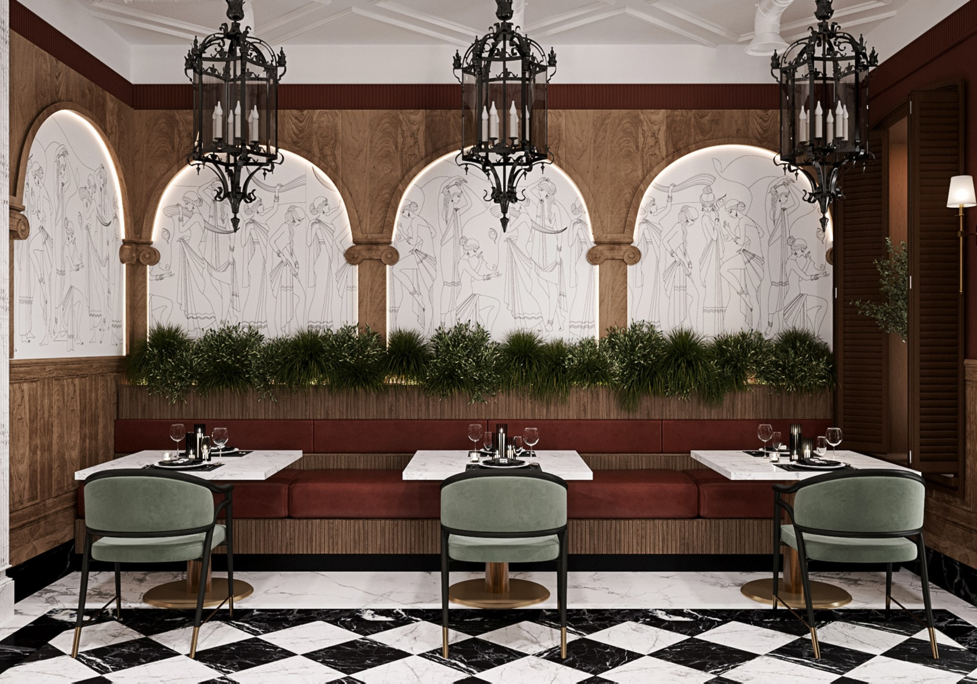 Hotel complex | castle 1st floor | 2023. 3D Визуализатор Великородная Виктория