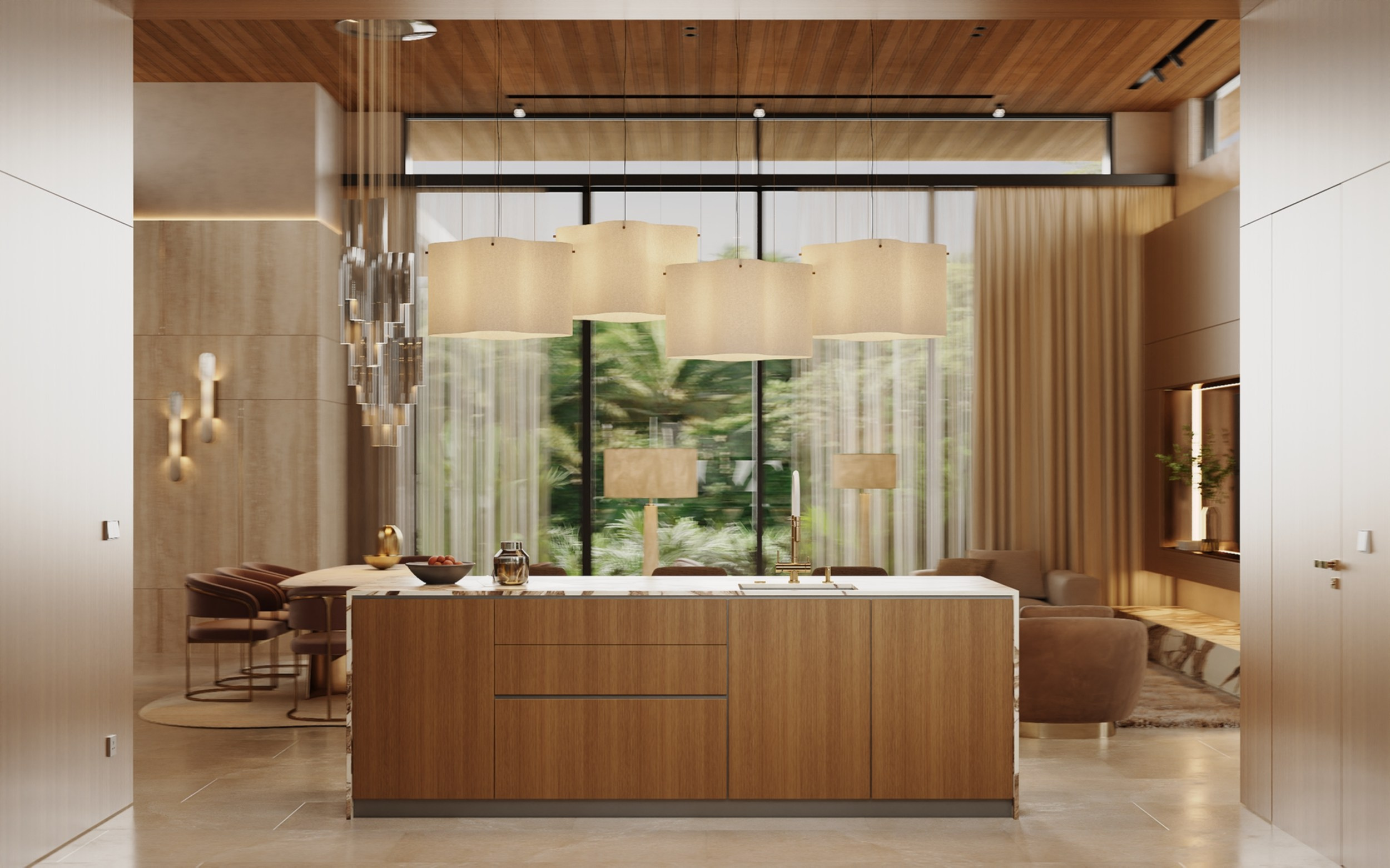 Villa Phuket | 2026. 3D Визуализация интерьера