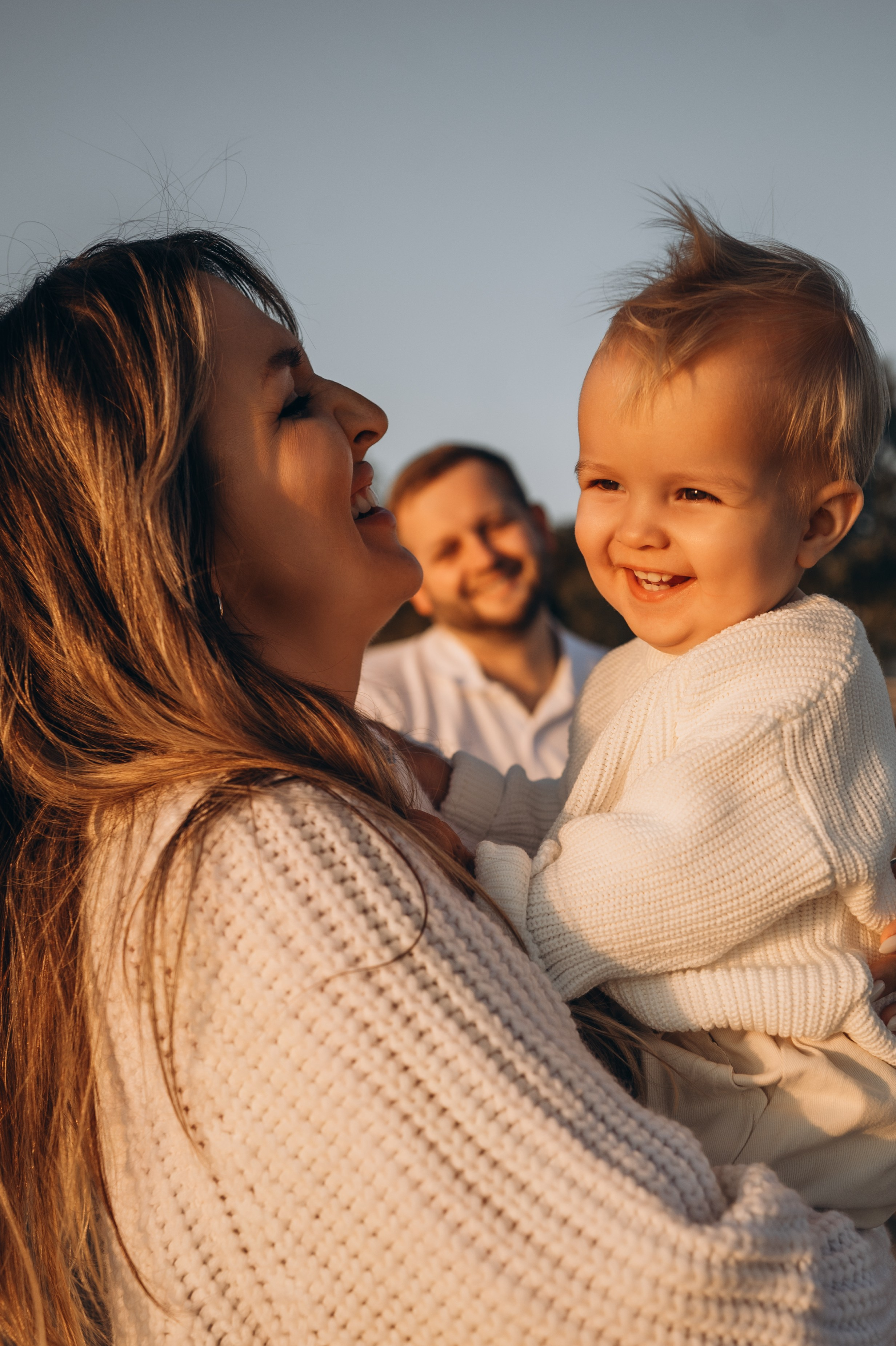 Женя, Вика и Давид в Солнечном. Фотограф Горбенко Анна