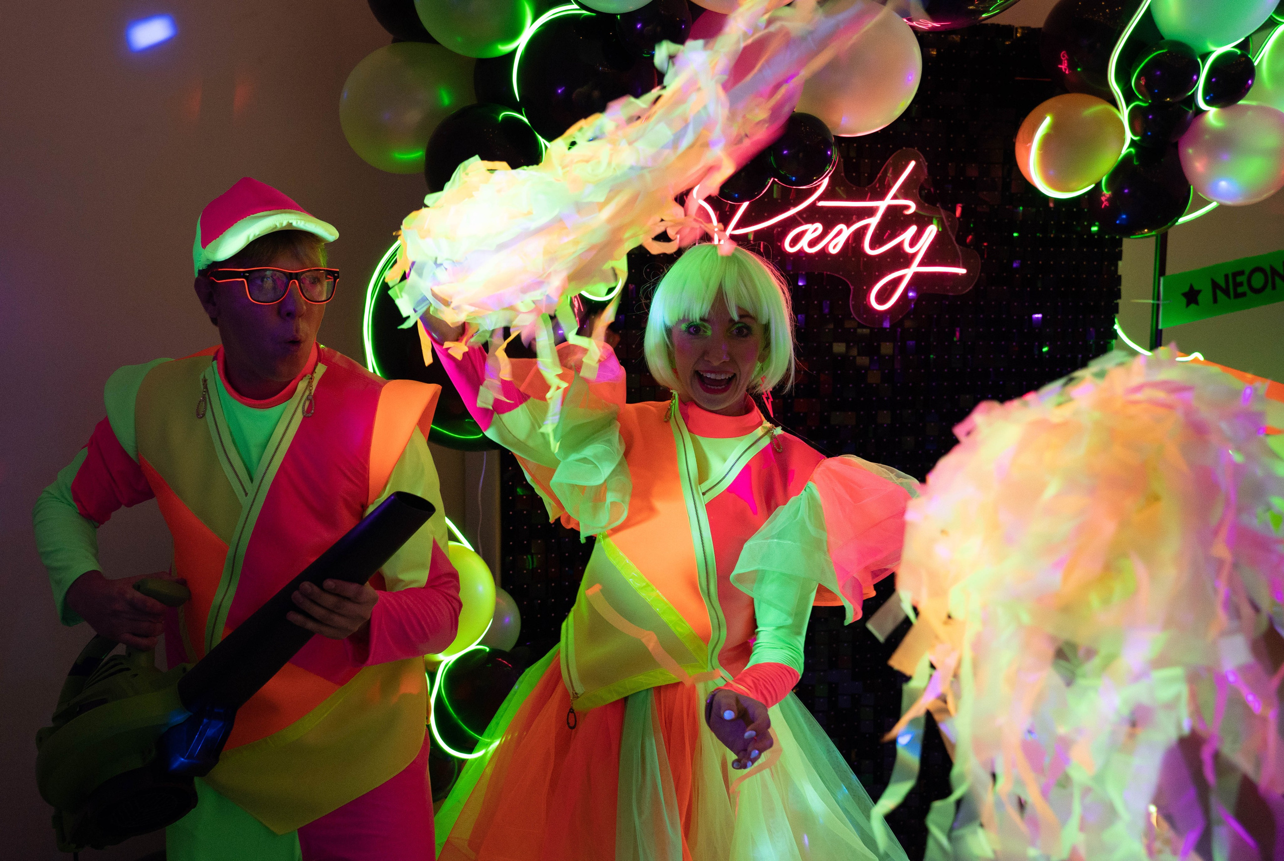 Неон Вечеринка. Фото / Видеосъемка в Москве
