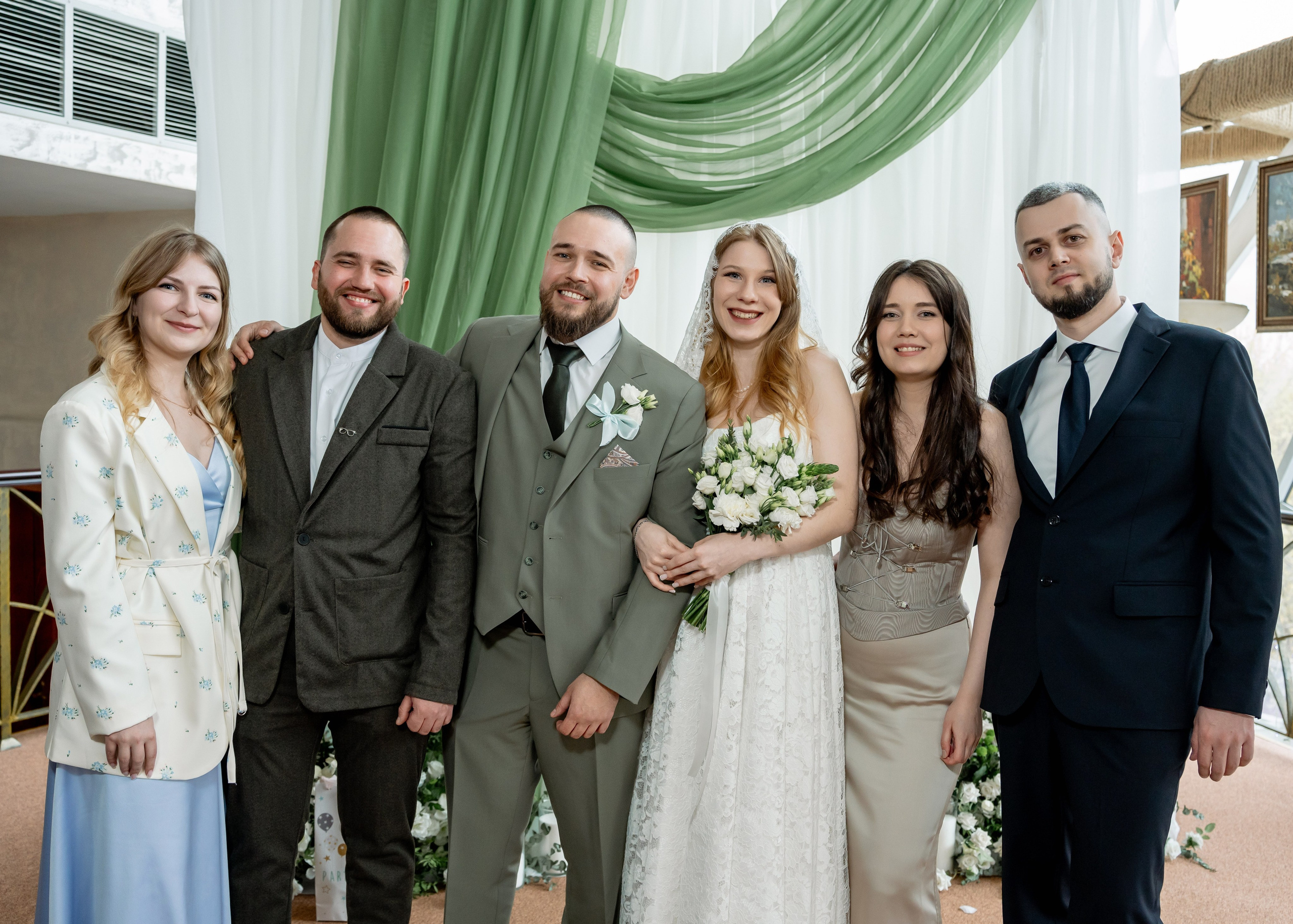 Ярослав и Дарья. Регистрация и банкет. Фотограф и видеограф в Москве и Московской области Мария Вишня