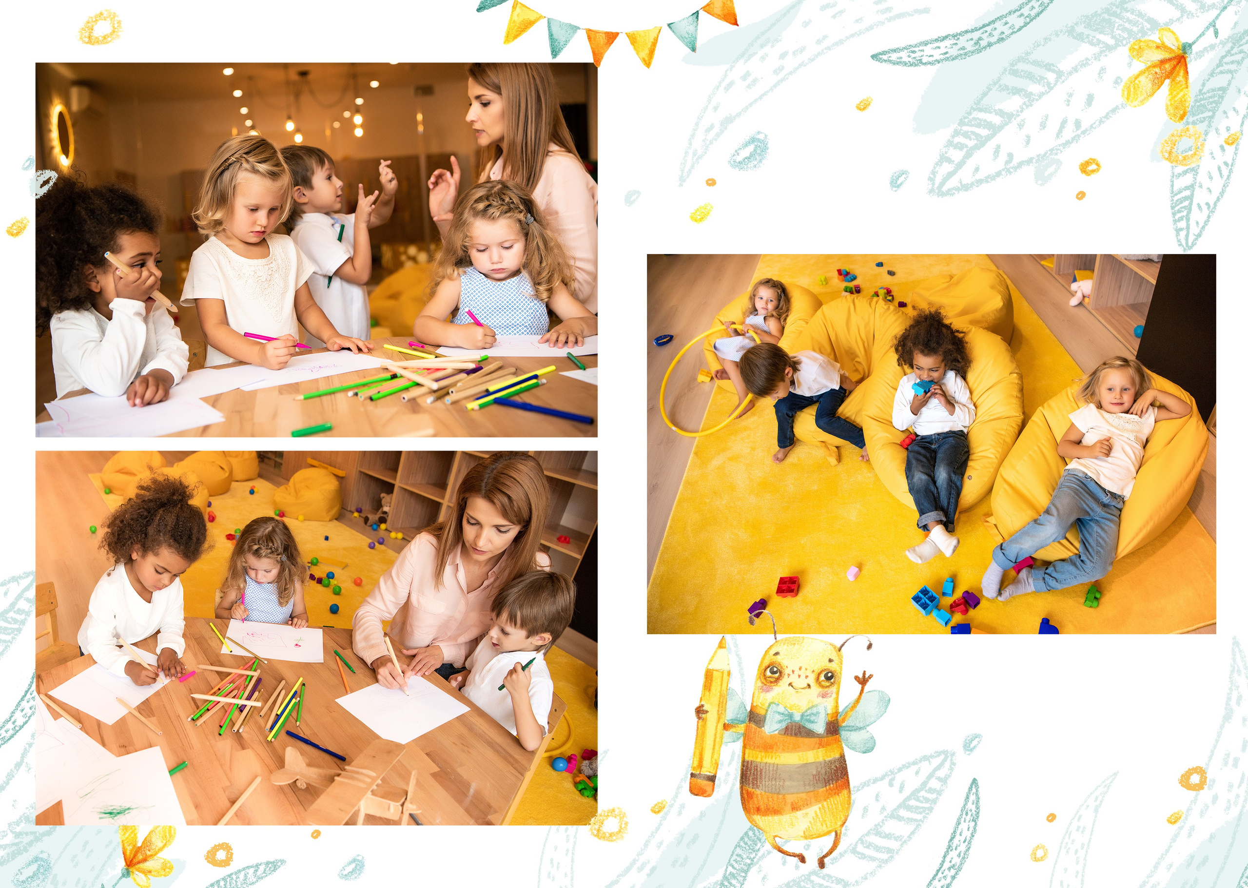 «Пчёлки». Школьный фотограф в Валуйках. Фотосессии для выпускников и изготовление выпускных альбомов в городе Валуйки и в Белгородской области