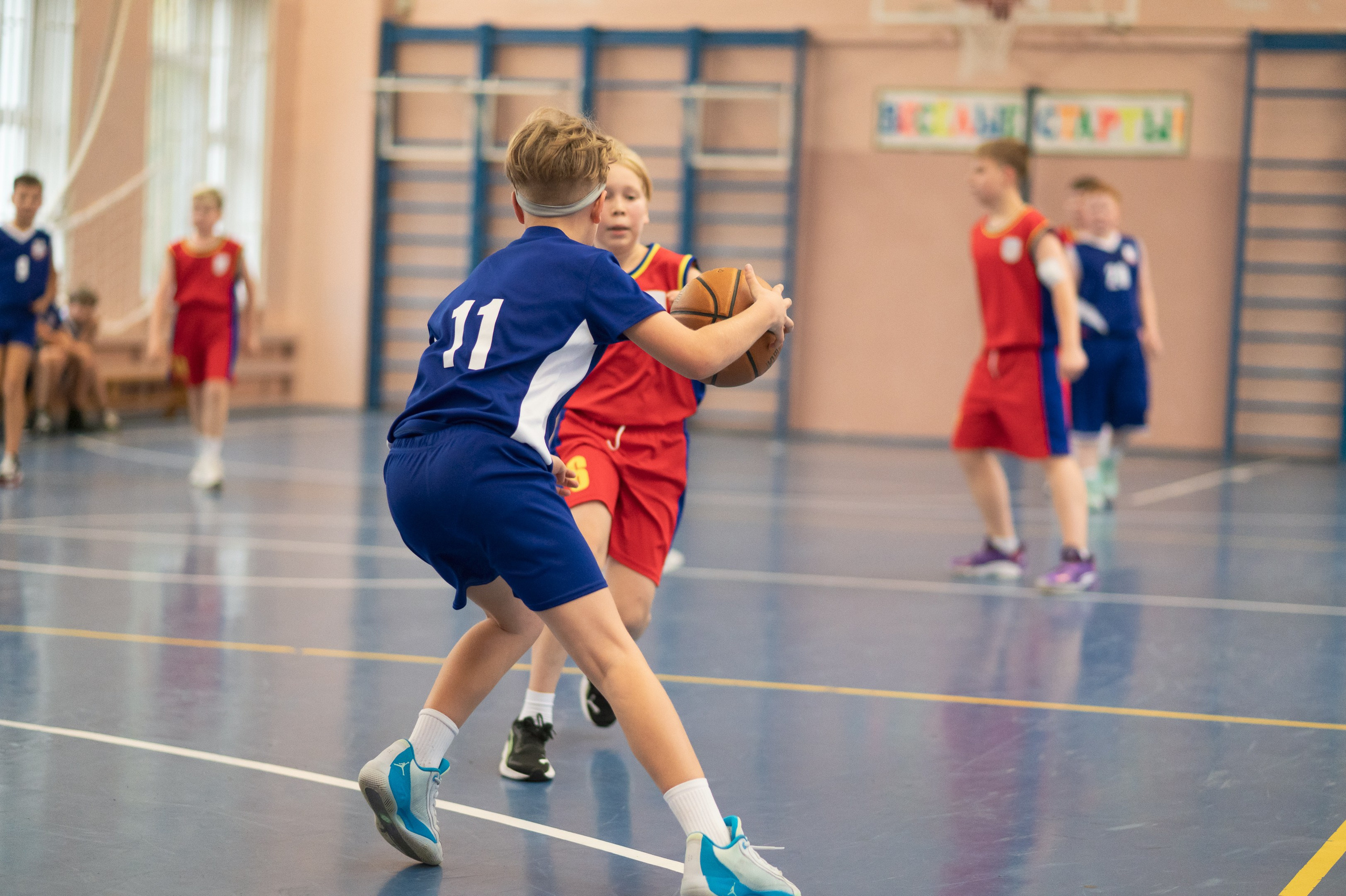 Баскетбол. Портретный фотограф в Москве Полина Старцева