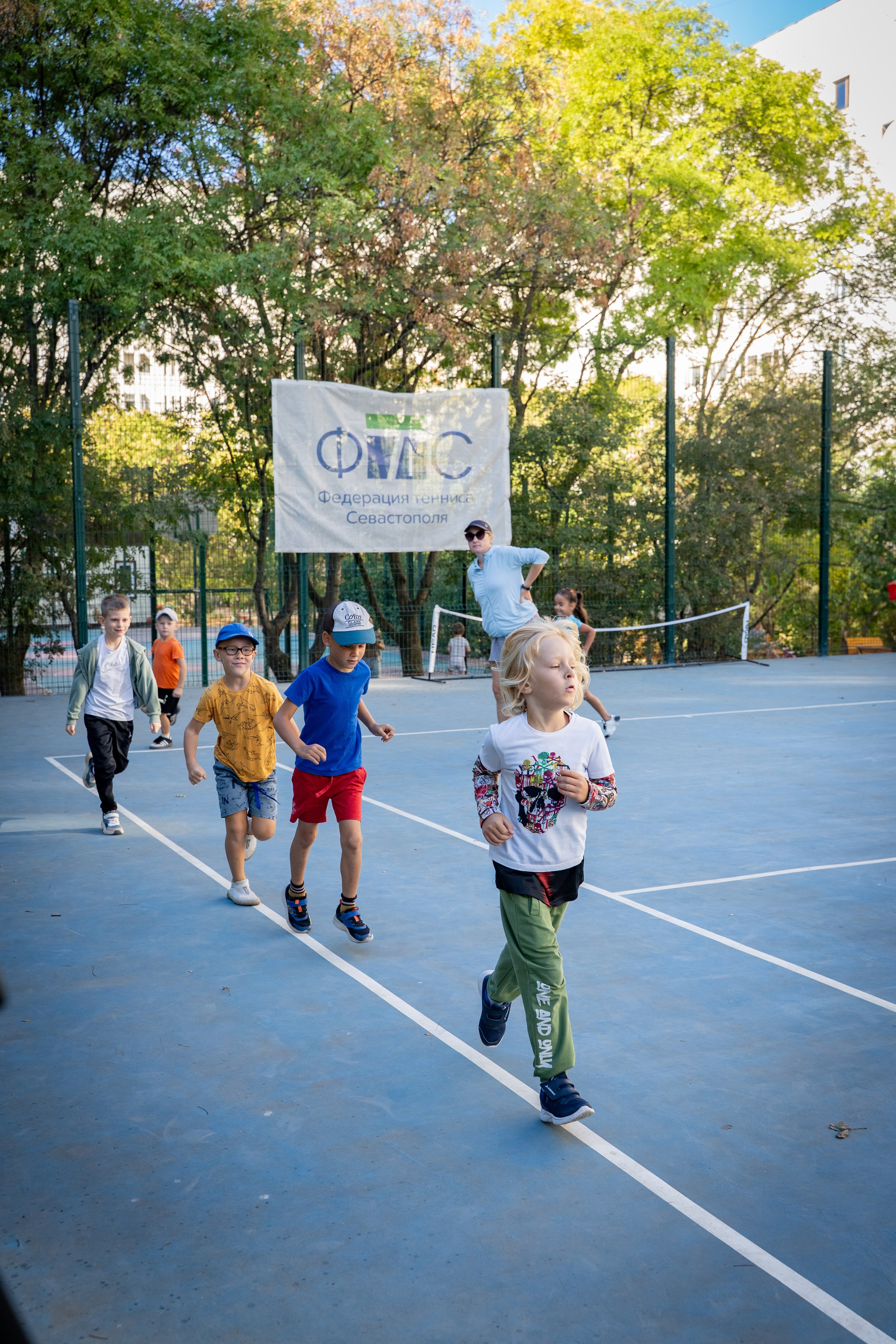 Федерация тенниса Севастополь. Малыши. Анастасия Дунаева. Фотограф в Севастополе