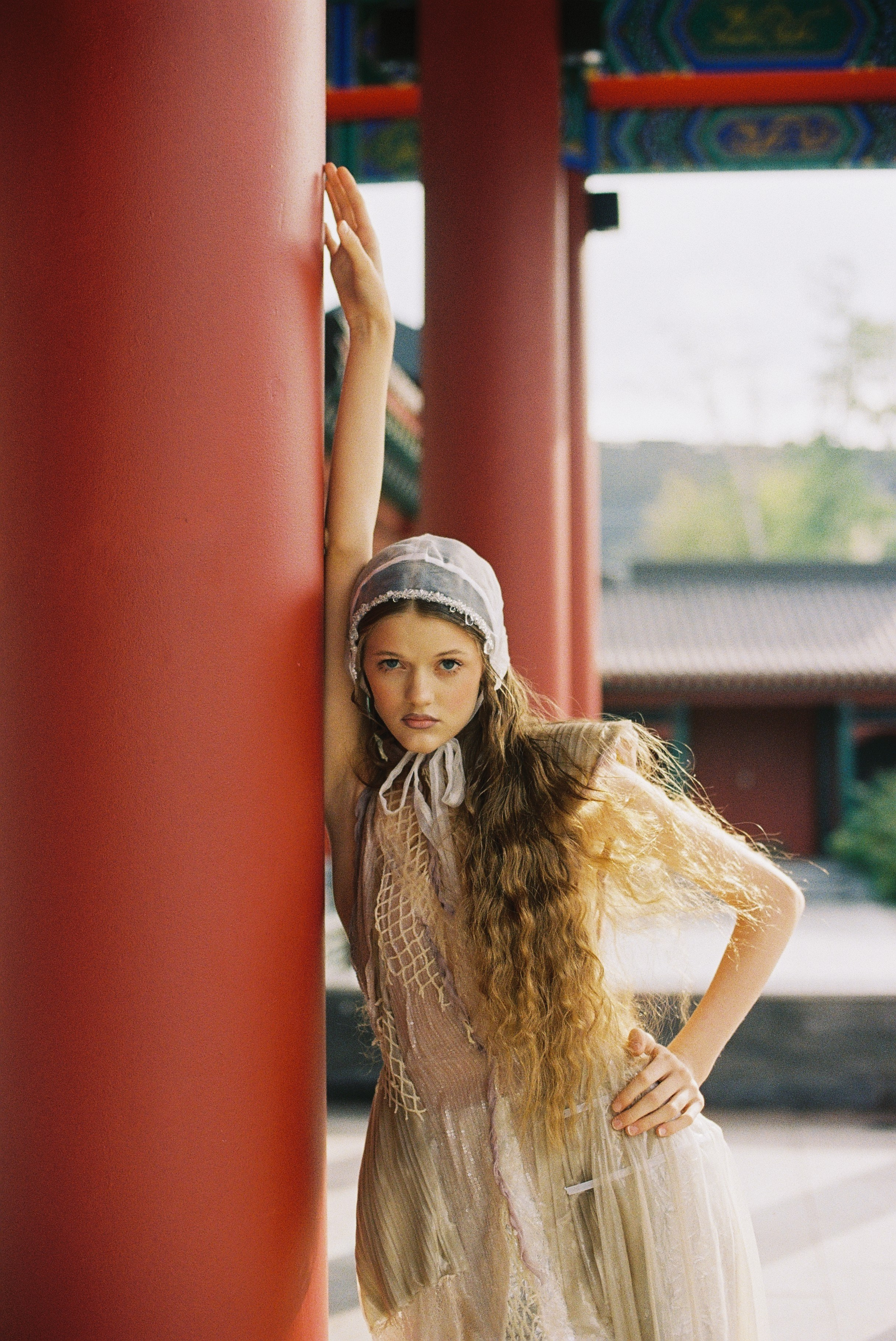 В китайском саду. Свадебный и фэшн фотограф в Москве и Санкт-Петербурге
