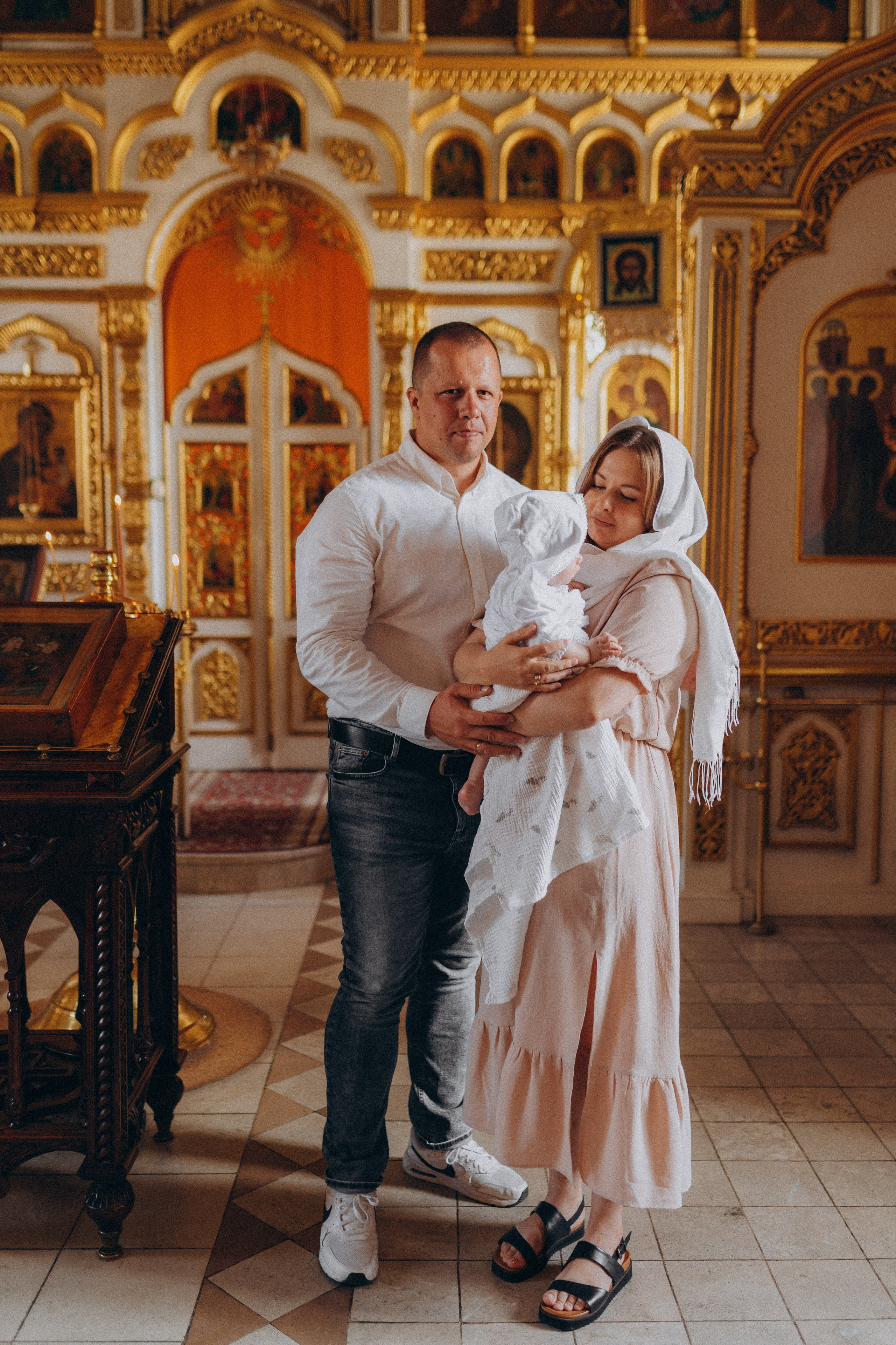 Крещение Димы. Фотограф Торопец Кристина Абрамова Kanwellia photography