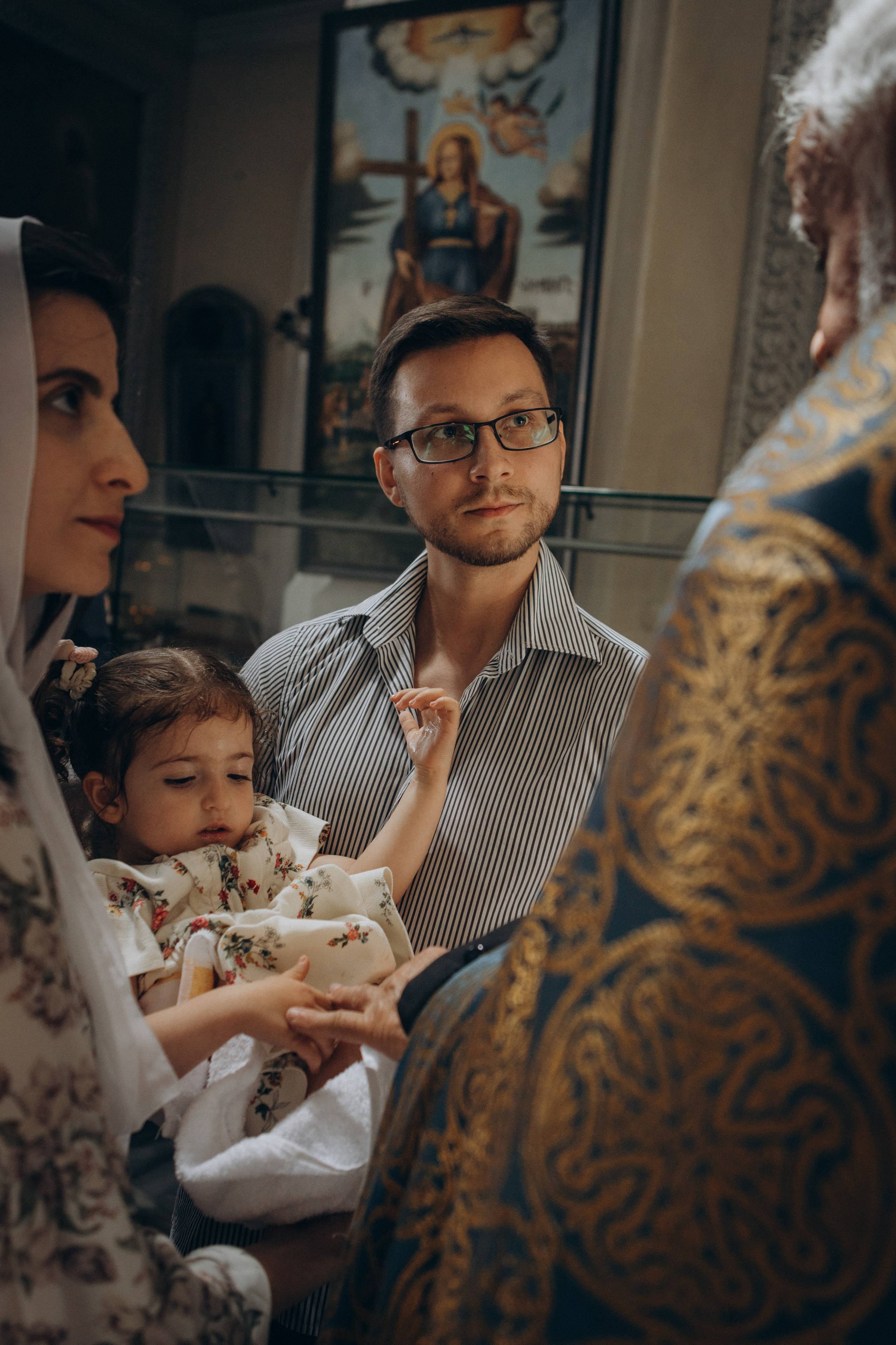 Крещение Томы. Семейный фотограф и фотограф на роды в Ростове-на-Дону Мухина Виктория