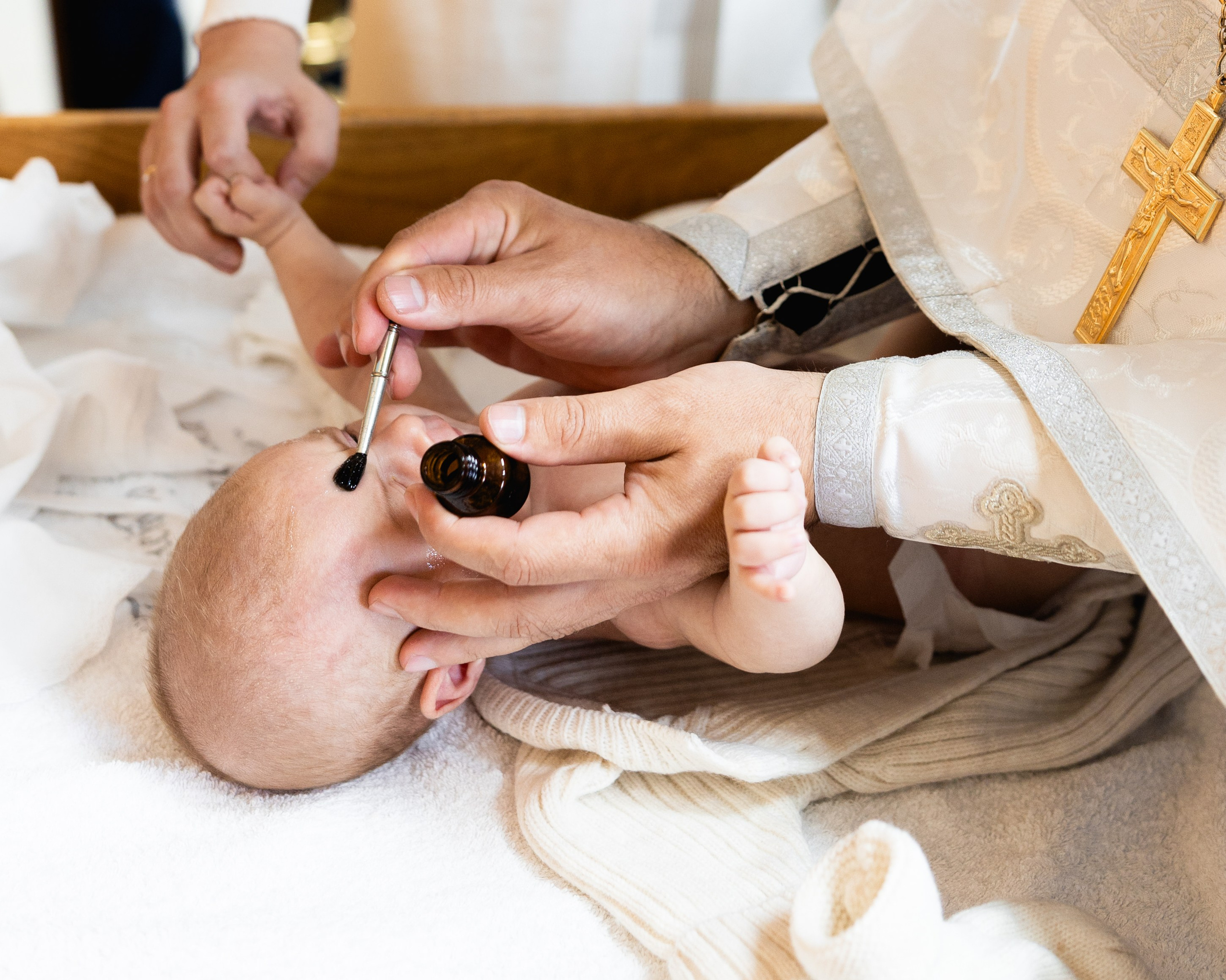 Крещение Михаила. Уникальный фотограф на крещение и венчание. Москва