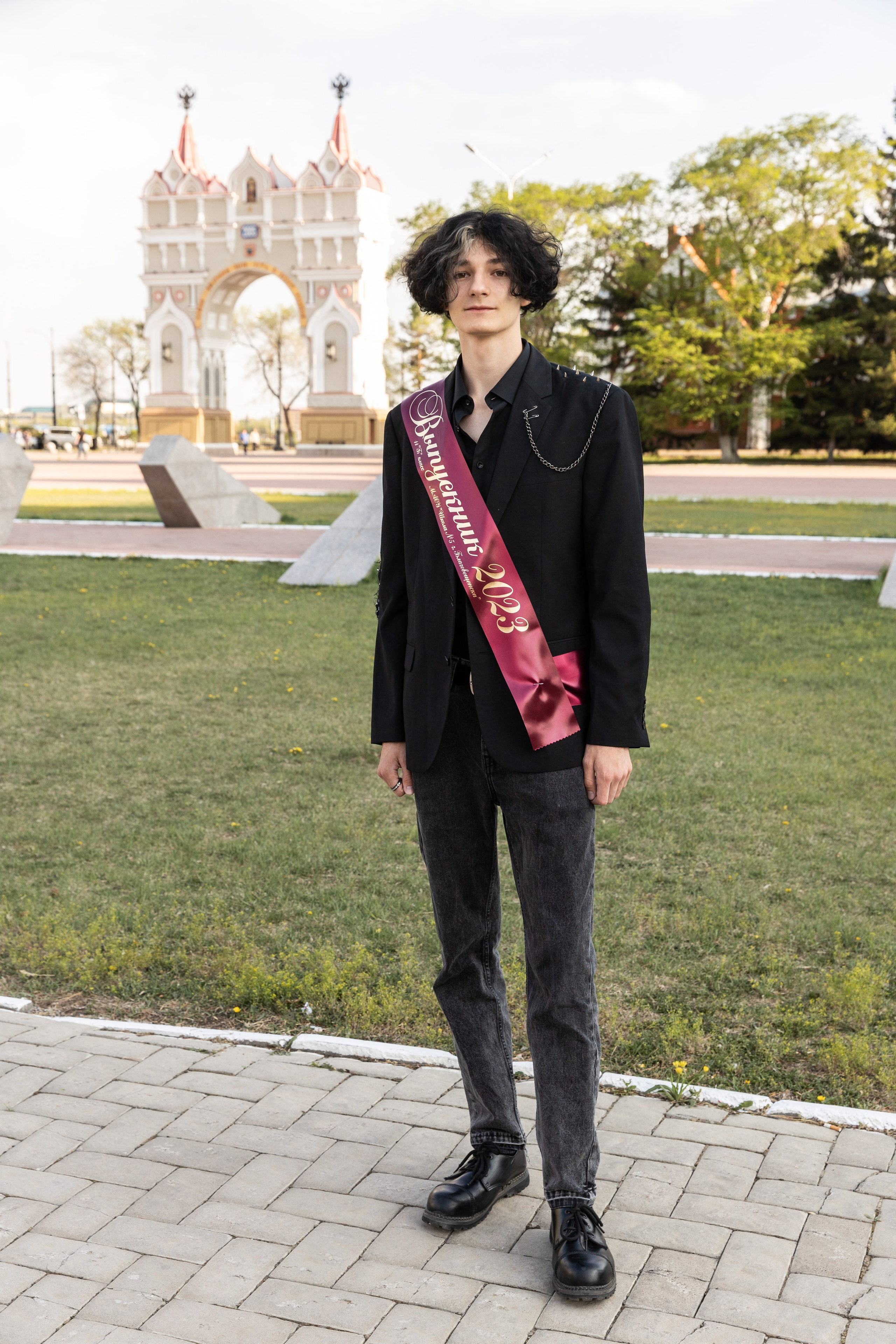 Выездная съёмка «Последний звонок». Семейный, детский, школьный фотограф в Благовещенске Яна Белоусова