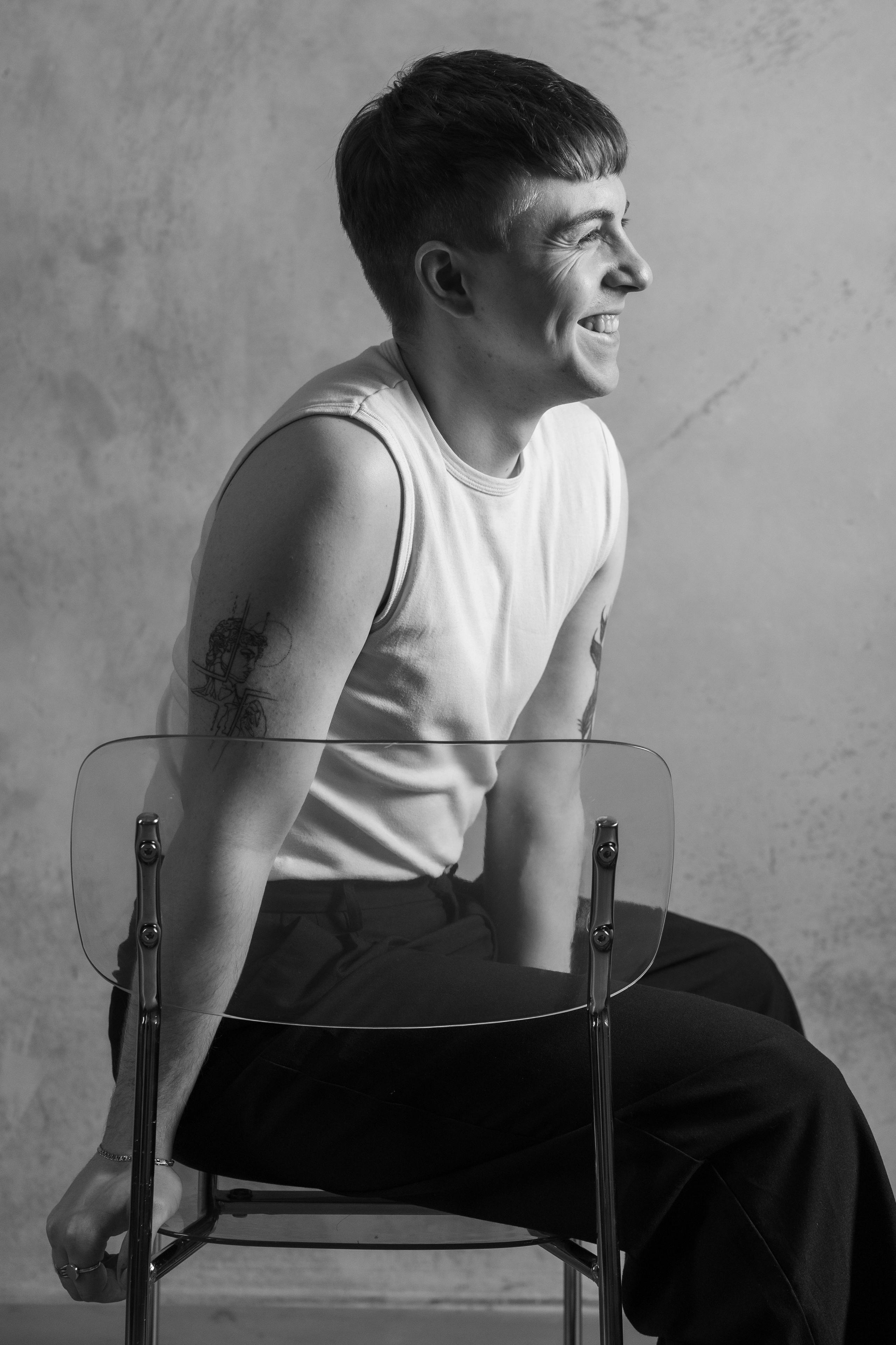 Мужской черно-белый портрет. Фотограф и видеограф в Москве Анна Матюхина