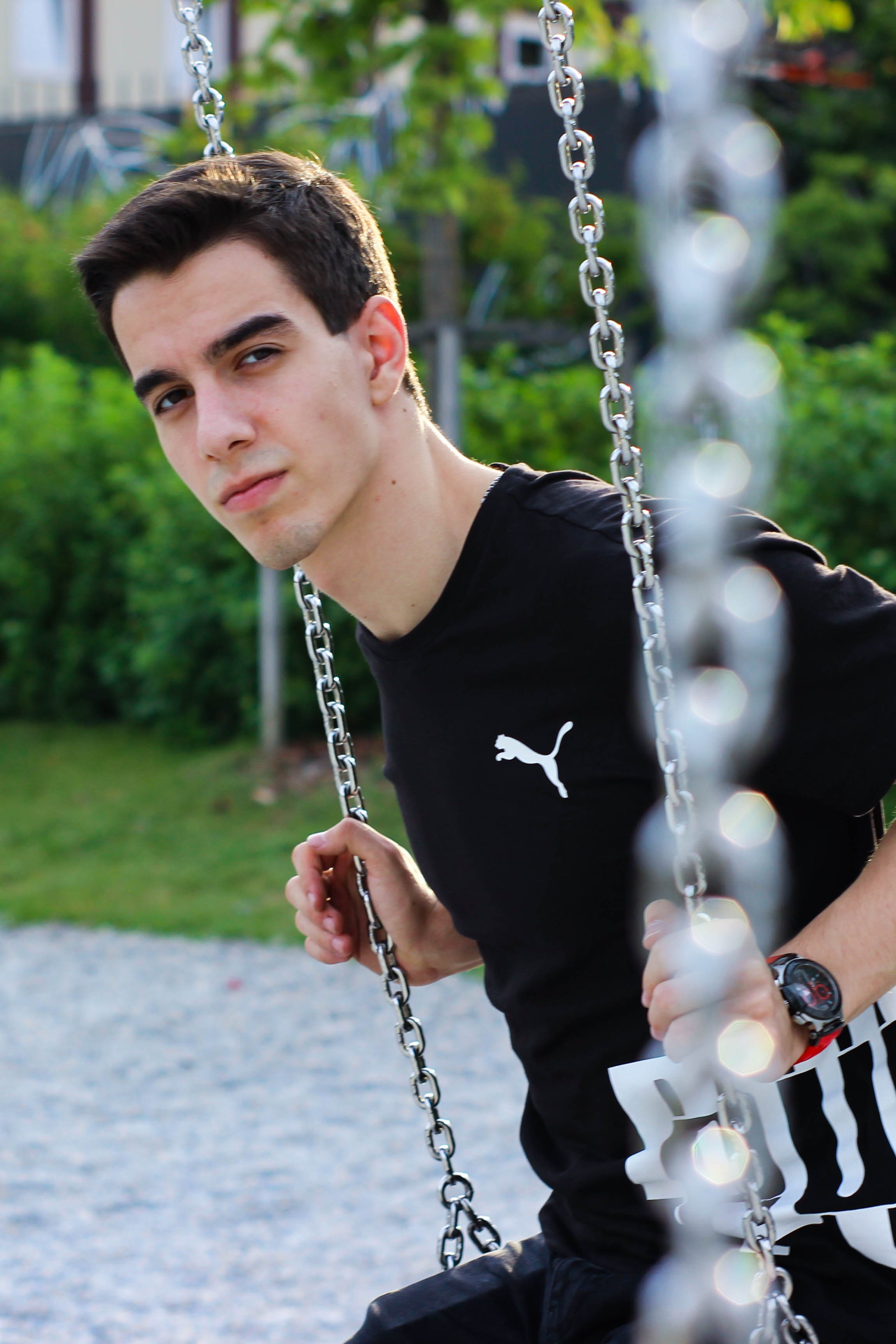 Адам в Парке Горького. Фотограф и видеограф в Москве Анна Матюхина