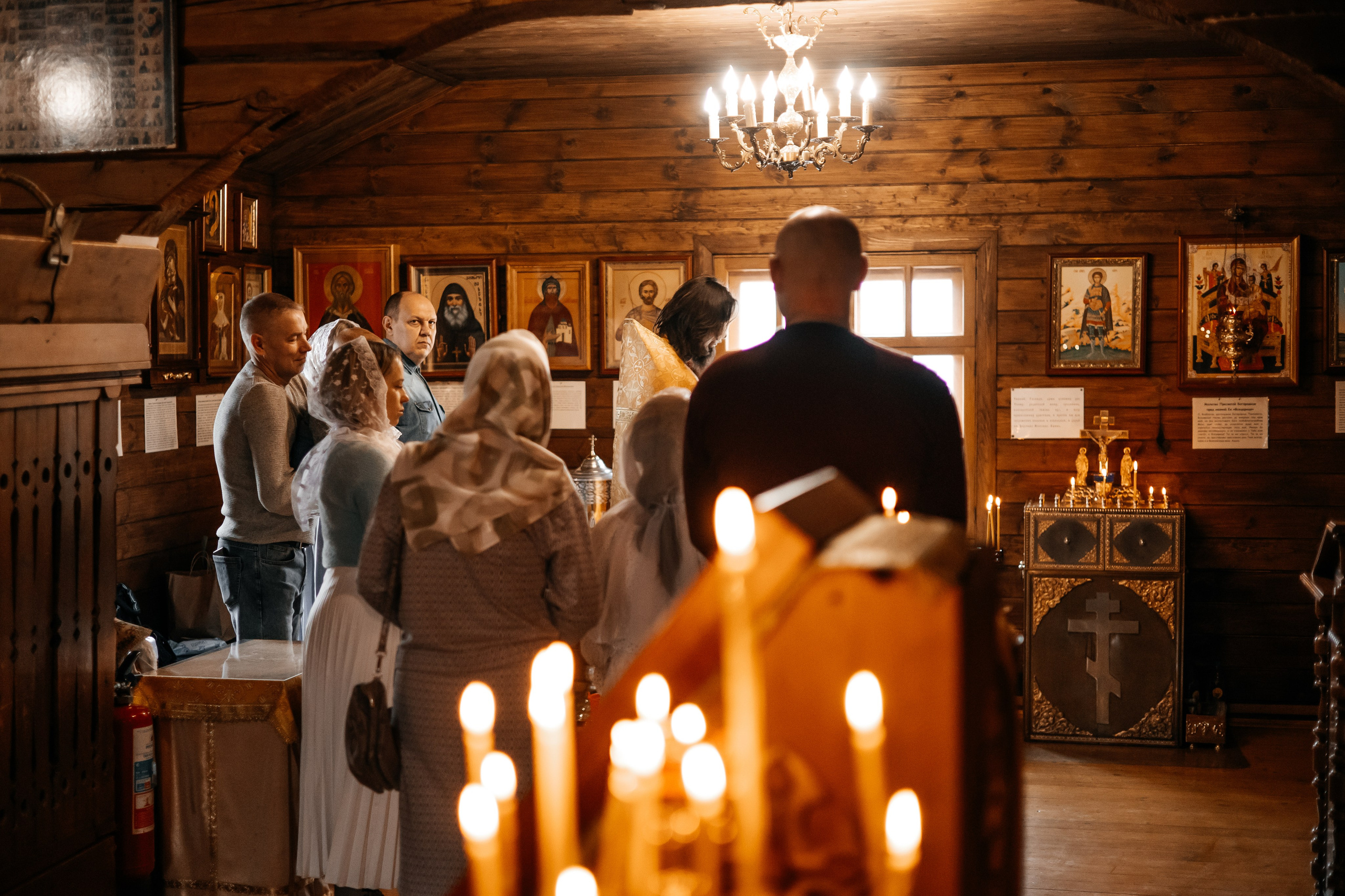 Съёмки в Храме