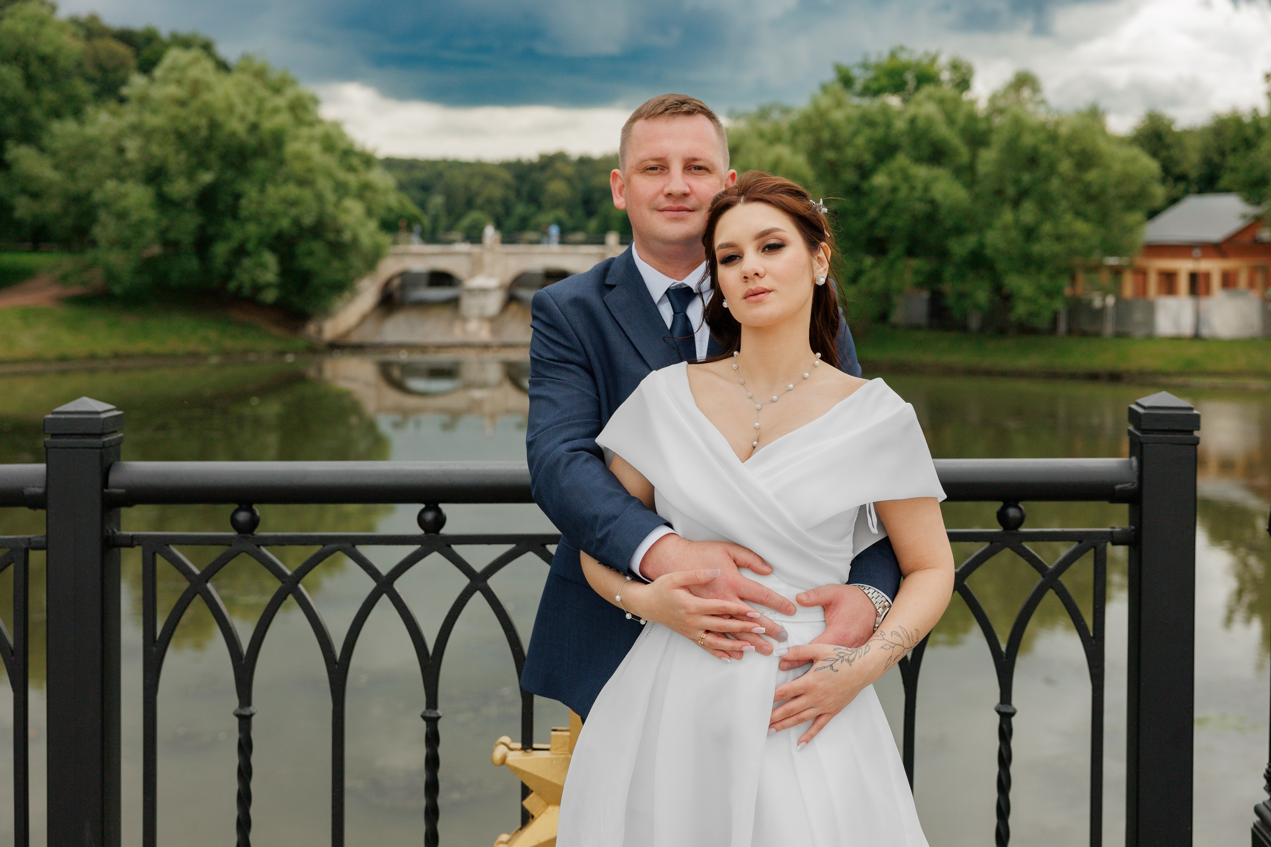 Свадебная фотосессия в Царицыно. Свадебная съёмка в Москве