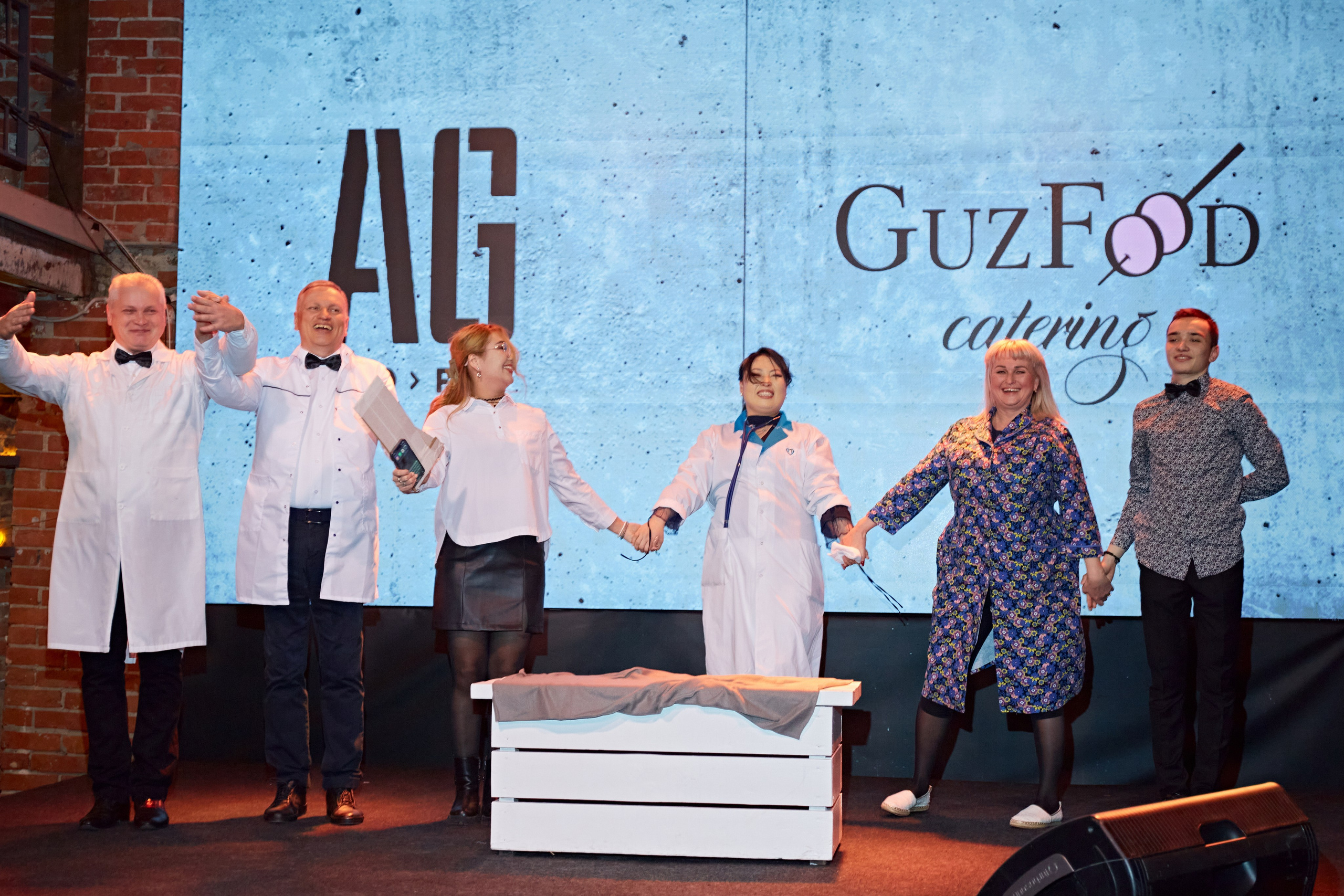 Корпоратив AG Loft & Guz Food catering. Фотограф Андрей Егоров