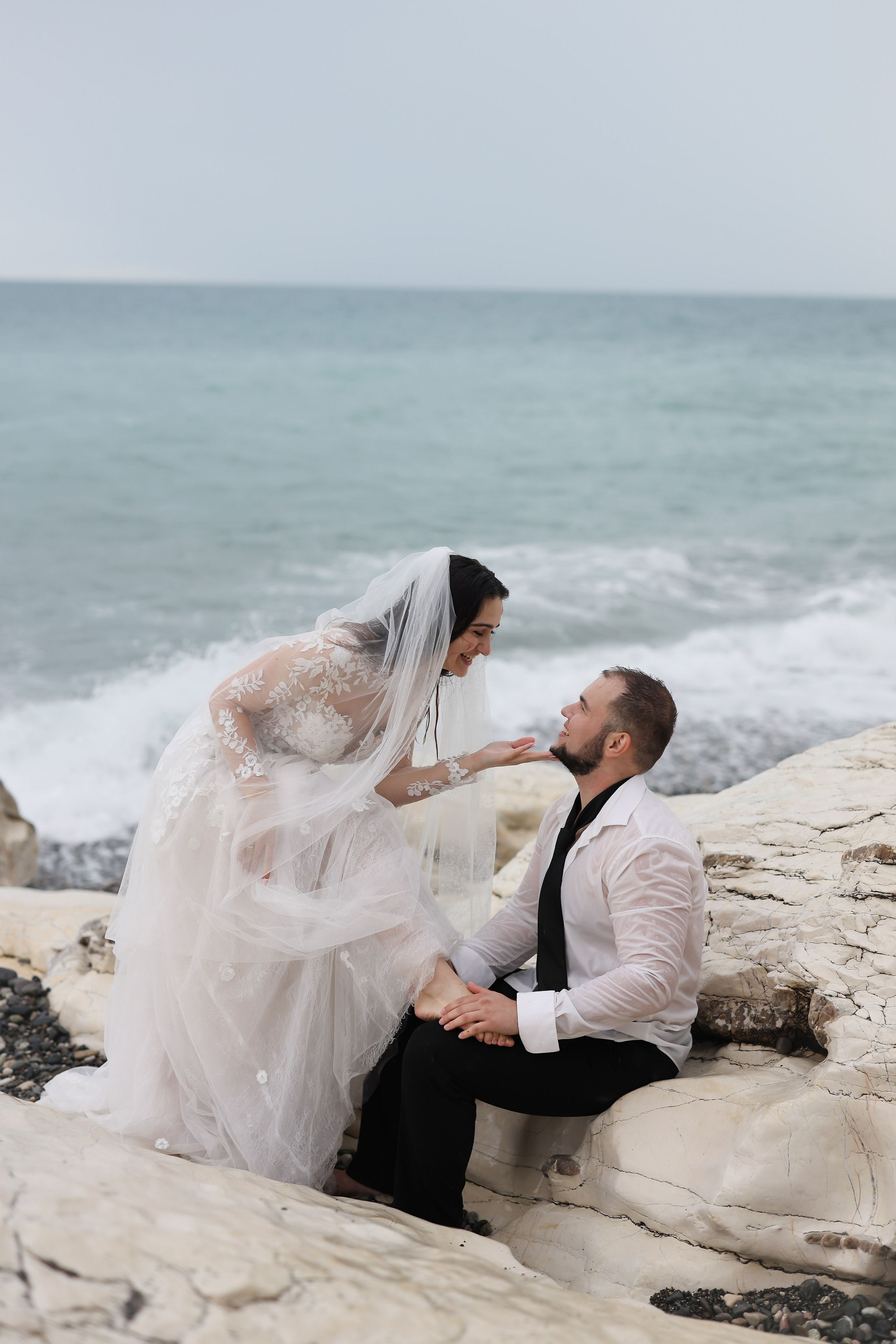 Свадебное Love story, Белые Скалы Абхазия. Свадебный и семейный фотограф в Абхазии Жанна Соснина