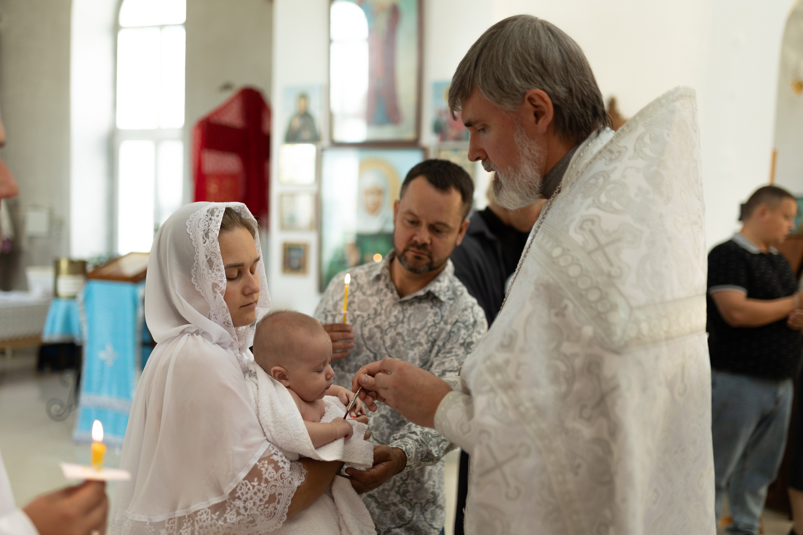 Крещение Артёма (все фото с таинсвта крещения). Фотограф новорожденных. Детский и семейный фотограф Марьяна Юдина
