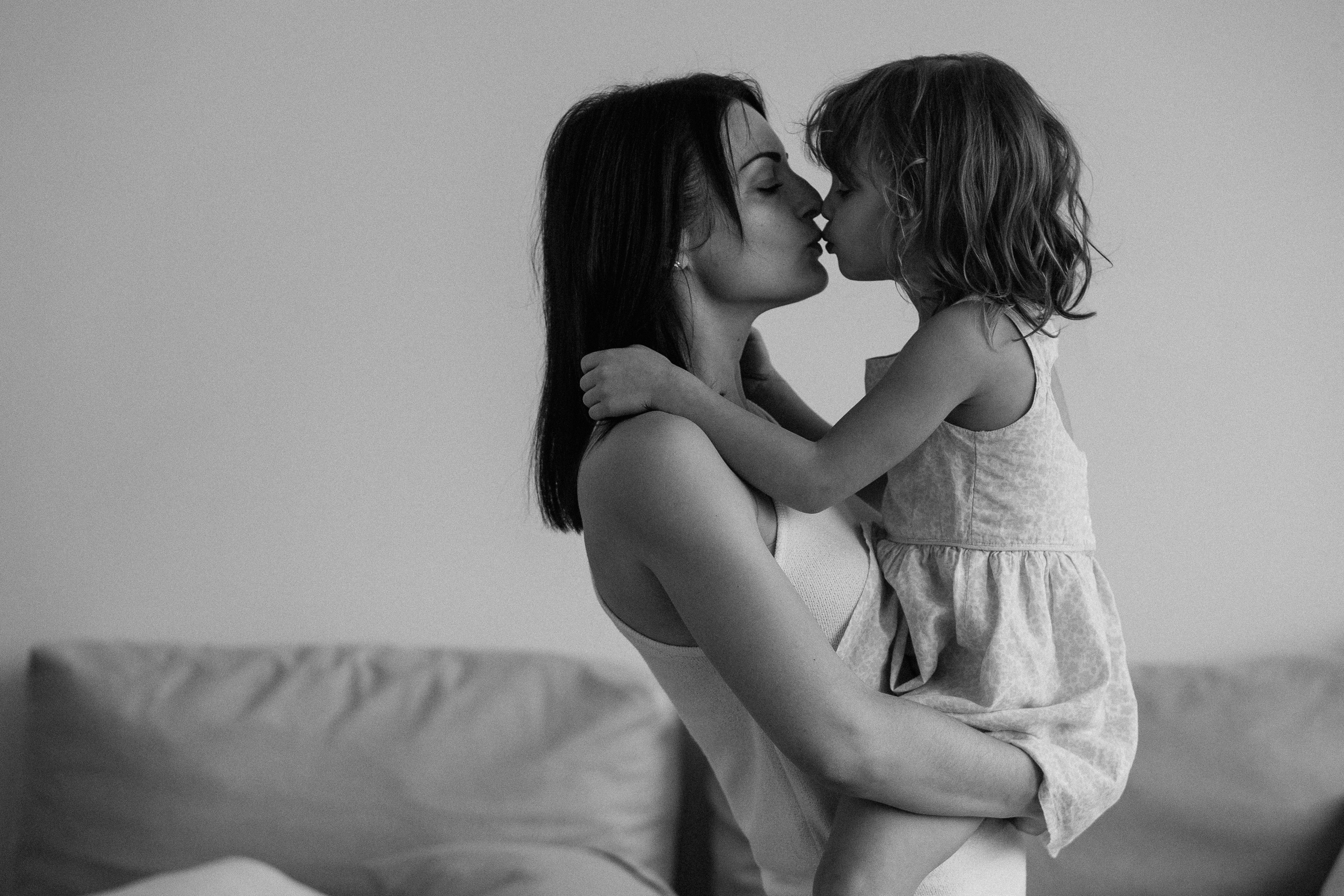 Семейная фотосессия семьи К. в фотостудии. Фотограф Ольга Игорева