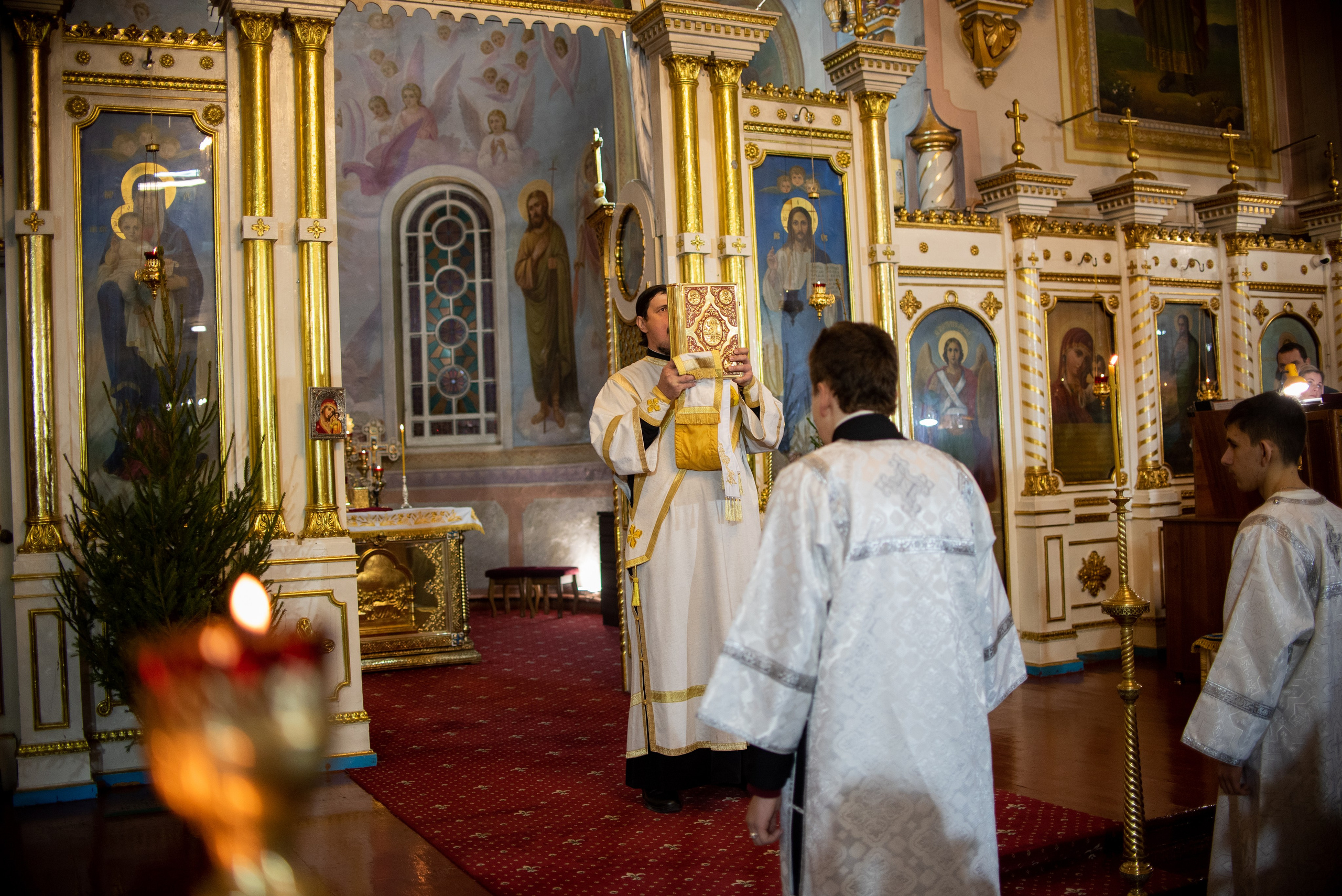 Литургия на Рождество 6.01.2023. Семейный и свадебный фотограф в Феодосии и Коктебеле