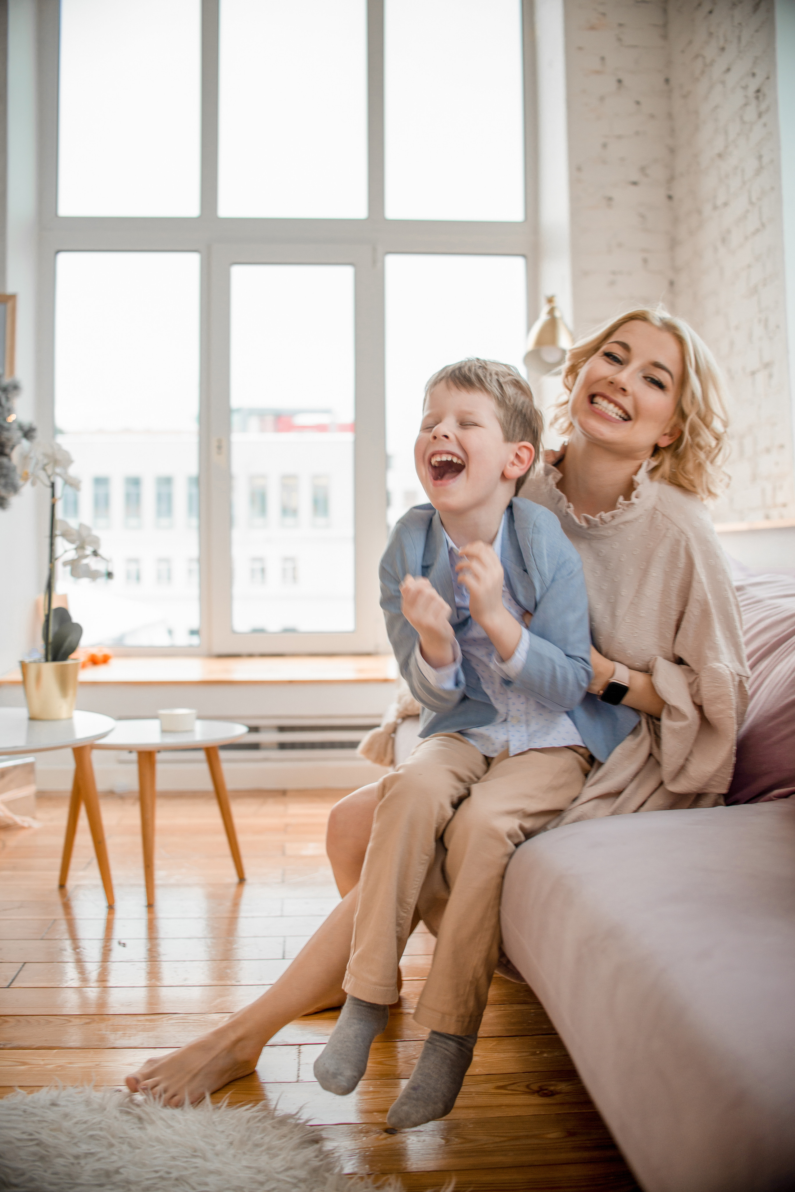 Новогодняя фотосессия семьи Натальи и Дмитрия. Семейный и свадебный фотограф в Москве и Подмосковье Еремина Александр