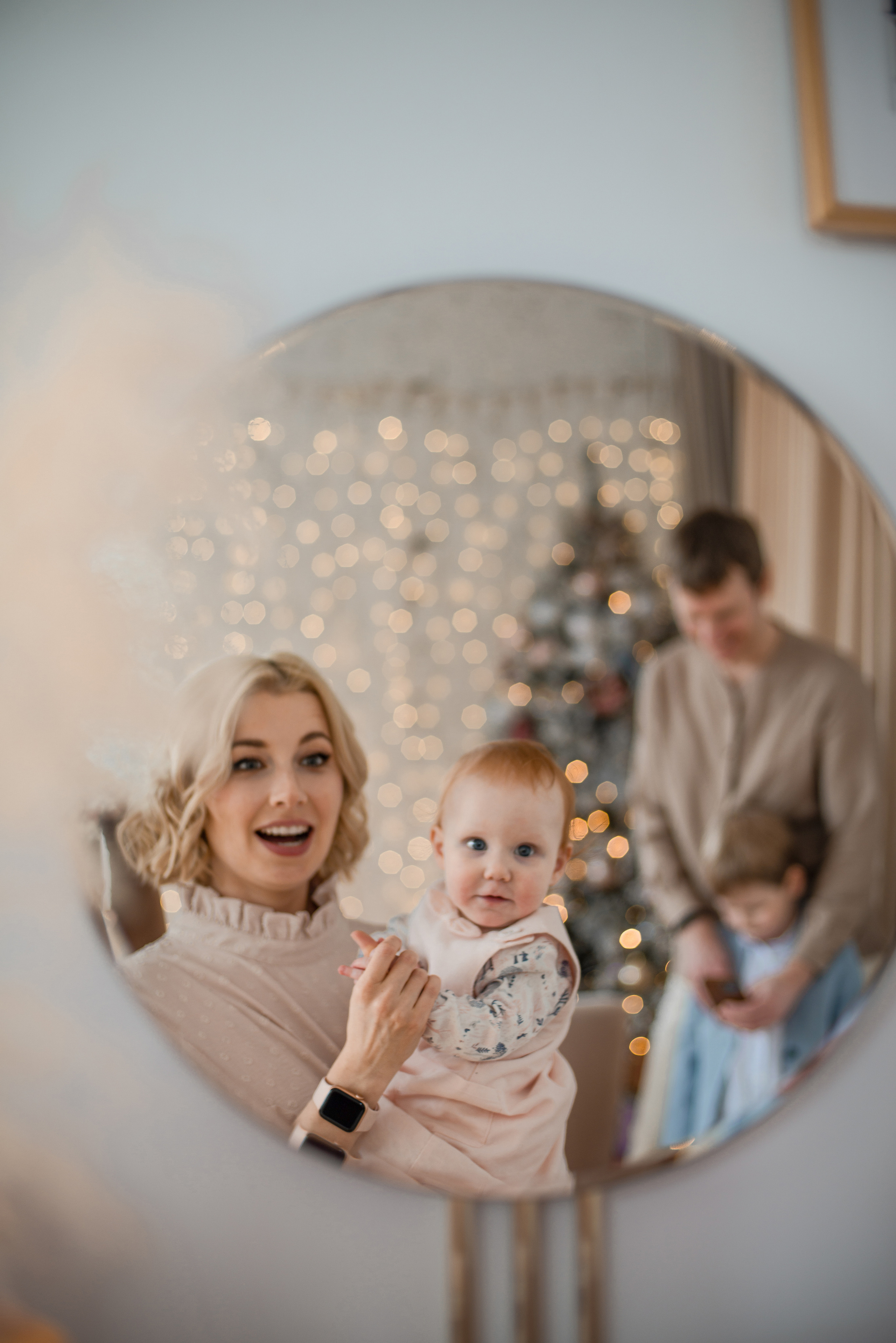 Новогодняя фотосессия семьи Натальи и Дмитрия. Семейный и свадебный фотограф в Москве и Подмосковье Еремина Александр