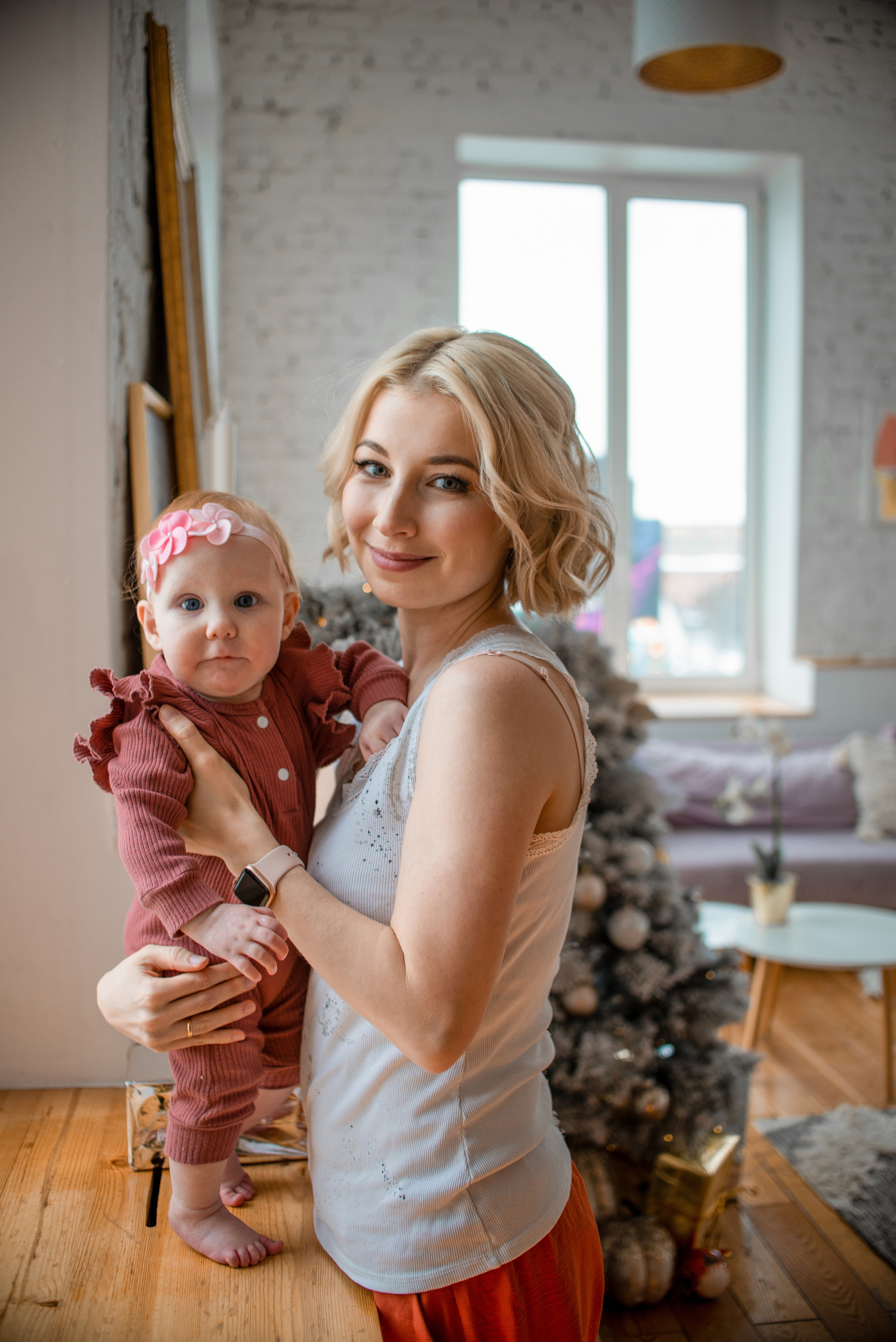 Новогодняя фотосессия семьи Натальи и Дмитрия. Семейный и свадебный фотограф в Москве и Подмосковье Еремина Александр